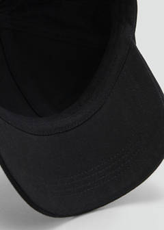 Cotton visor cap — Navy 3