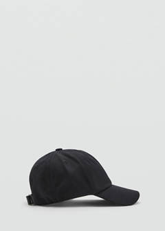 Cotton visor cap — Navy 4