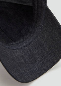 Cotton visor cap — Black 3