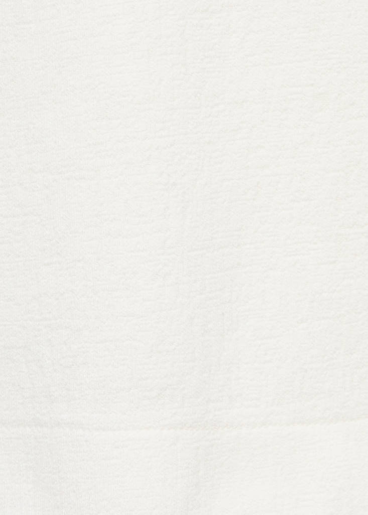 Textured cotton T-shirt — Off White