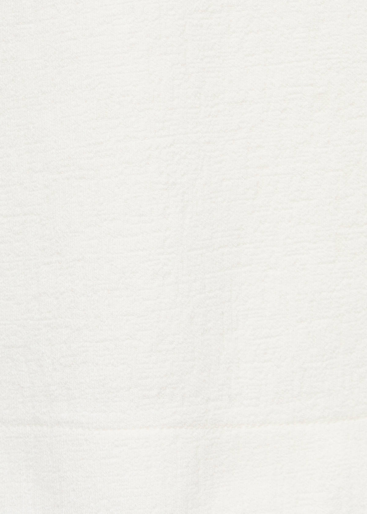Textured cotton T-shirt — Off White