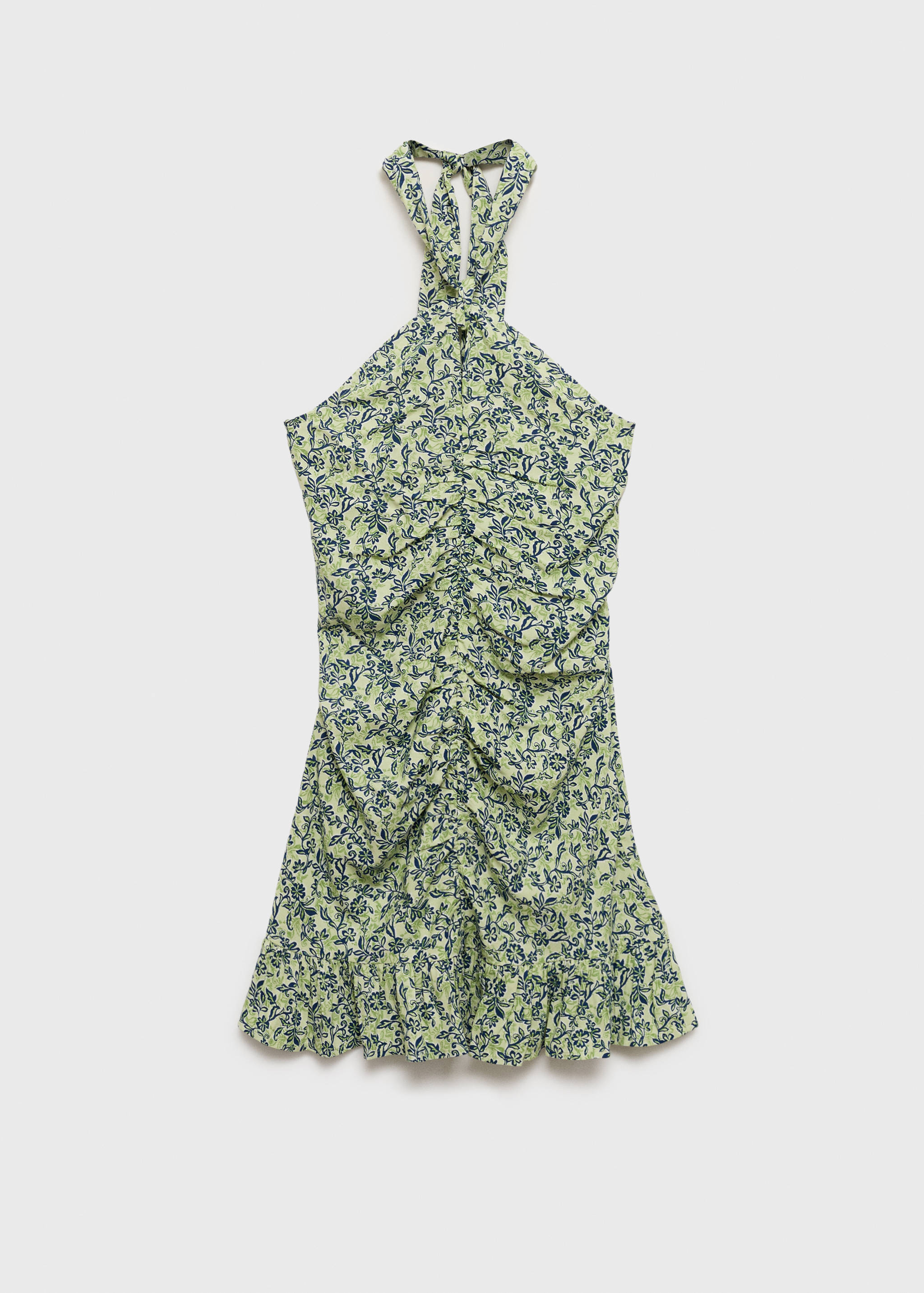 Vestido halter estampado floral - Artículo sin modelo
