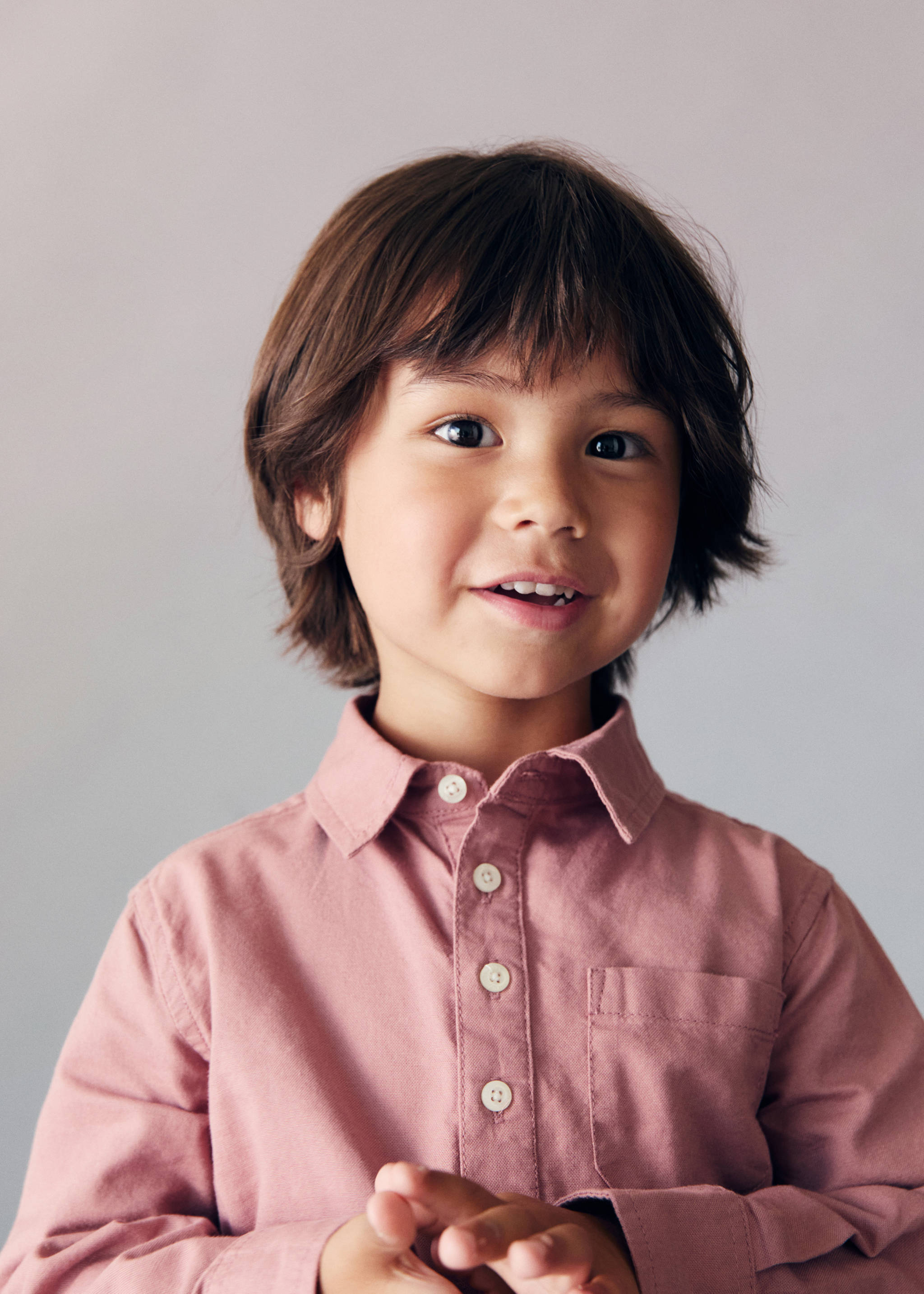 Pamučna košulja s polo ovratnikom - Detalji artikla 1