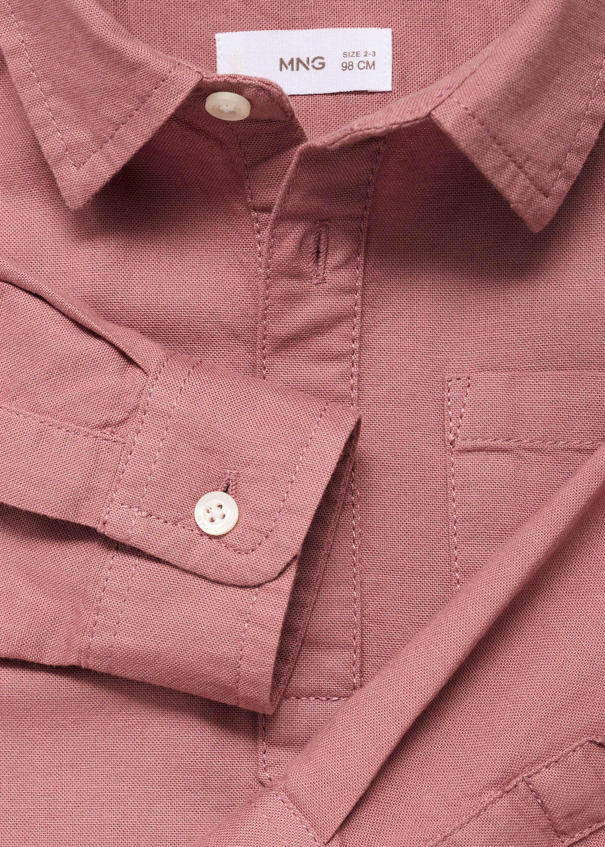 Pamučna košulja s polo ovratnikom - Detalji artikla 8