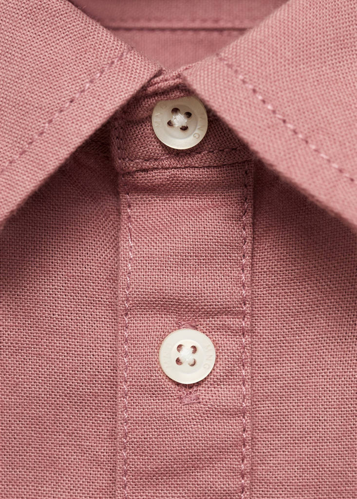 Cotton polo-neck shirt - thumbnail 5
