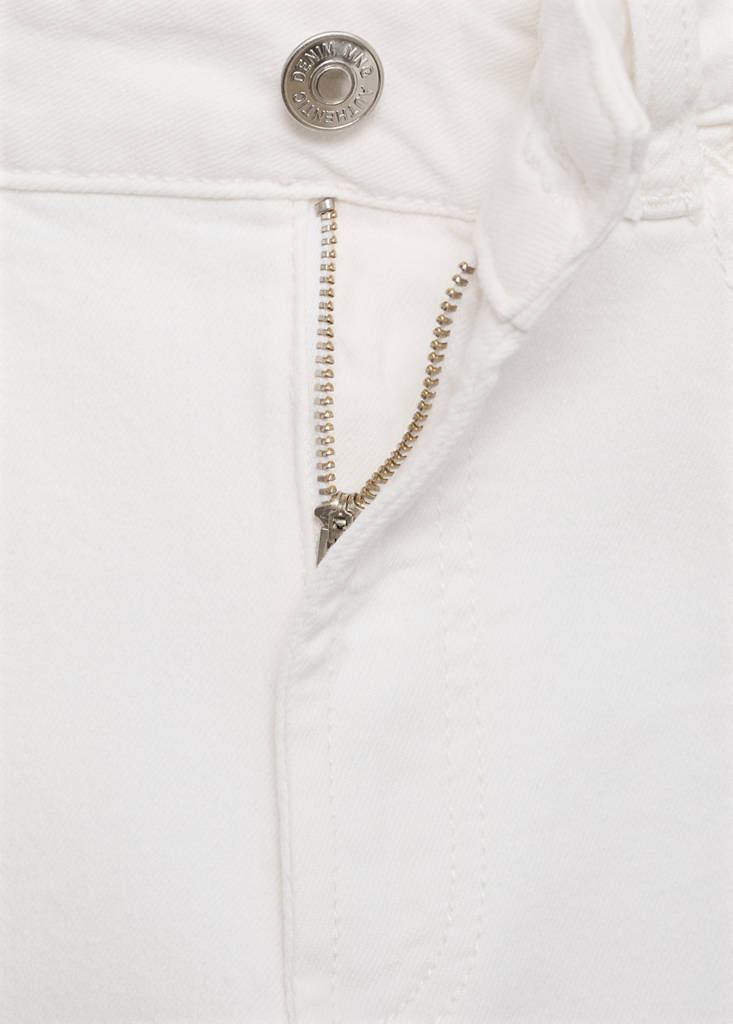 Straight fit jeans — White