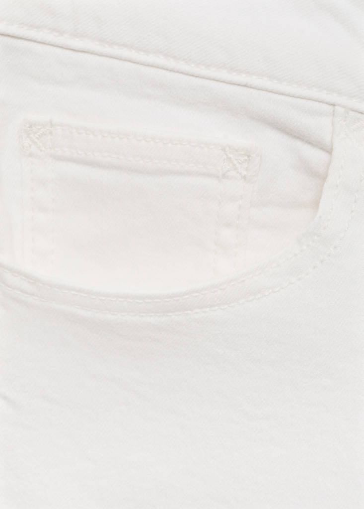 Straight fit jeans — White