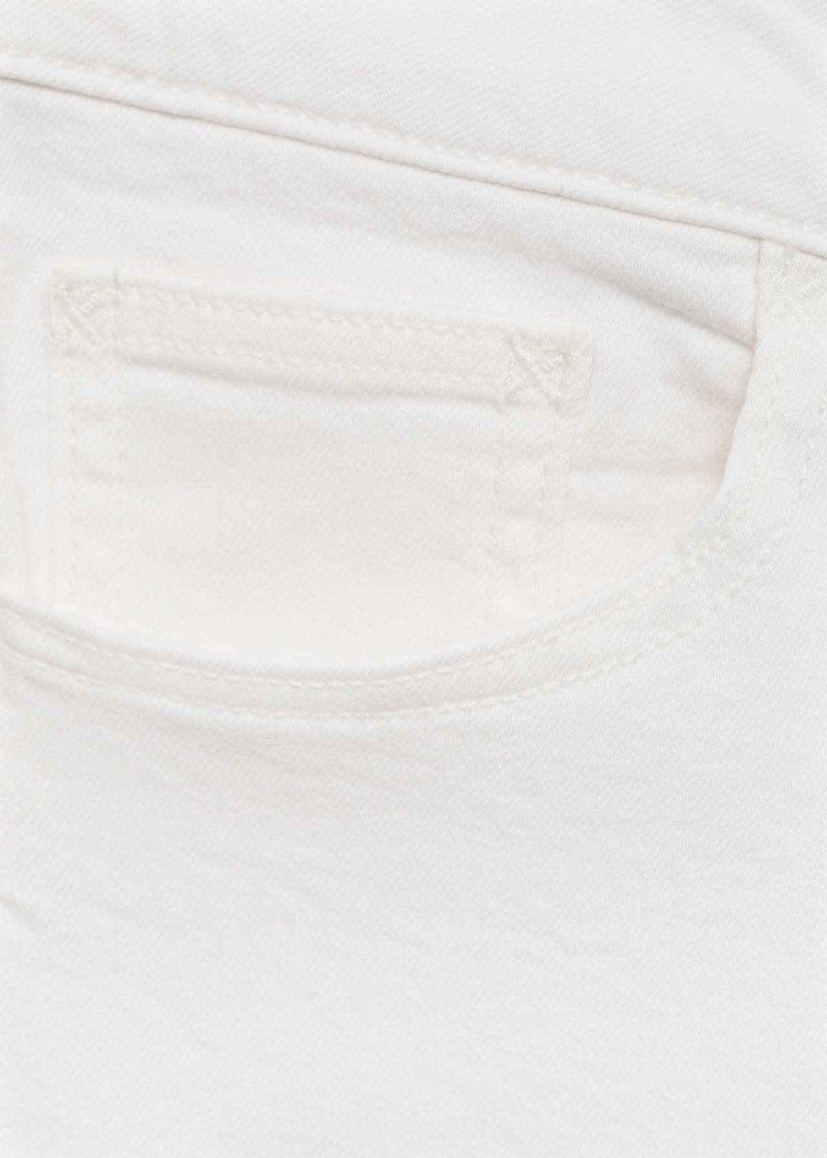 Straight fit jeans — White