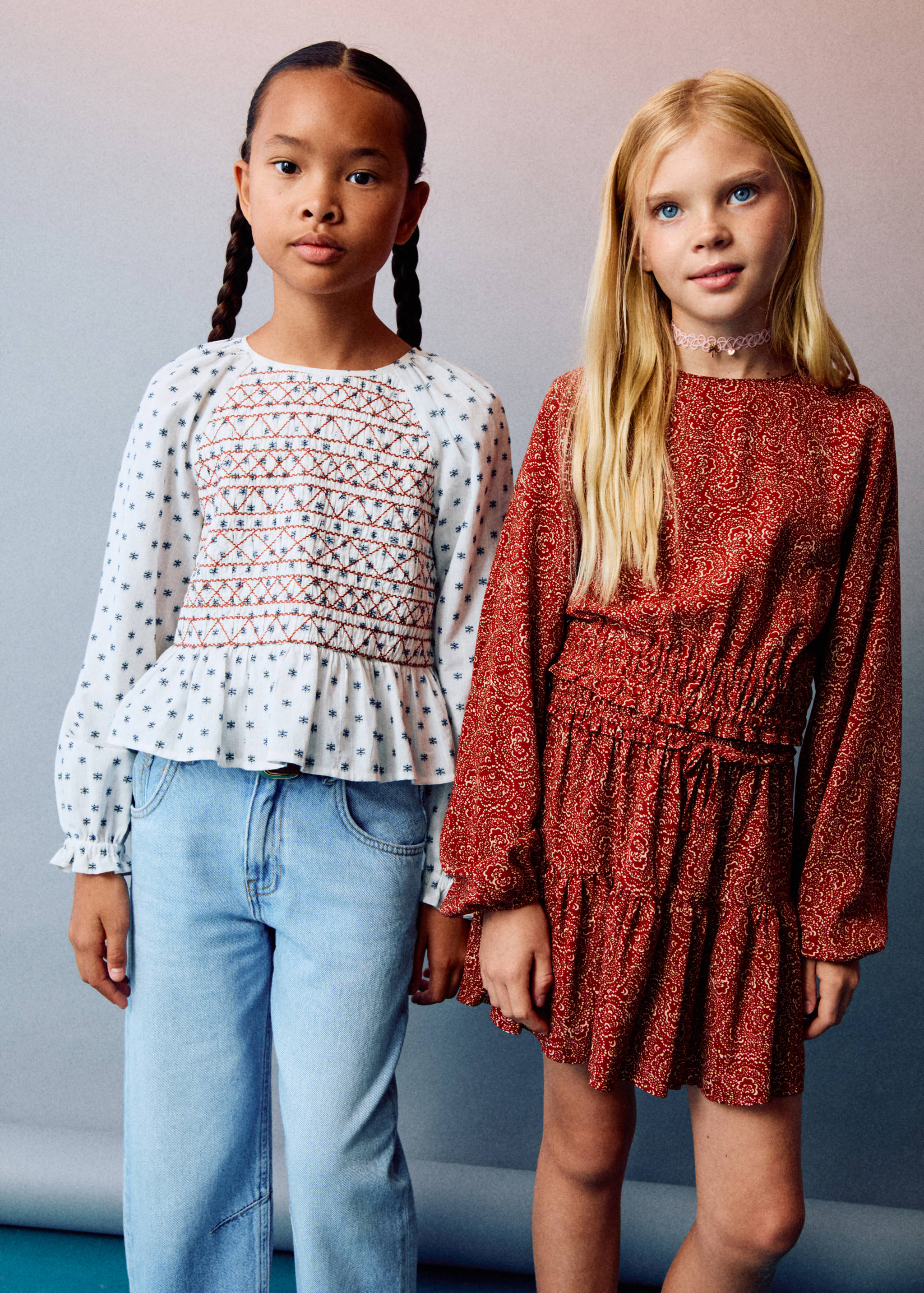 Blusa estampada bordada - Pormenor do artigo 5