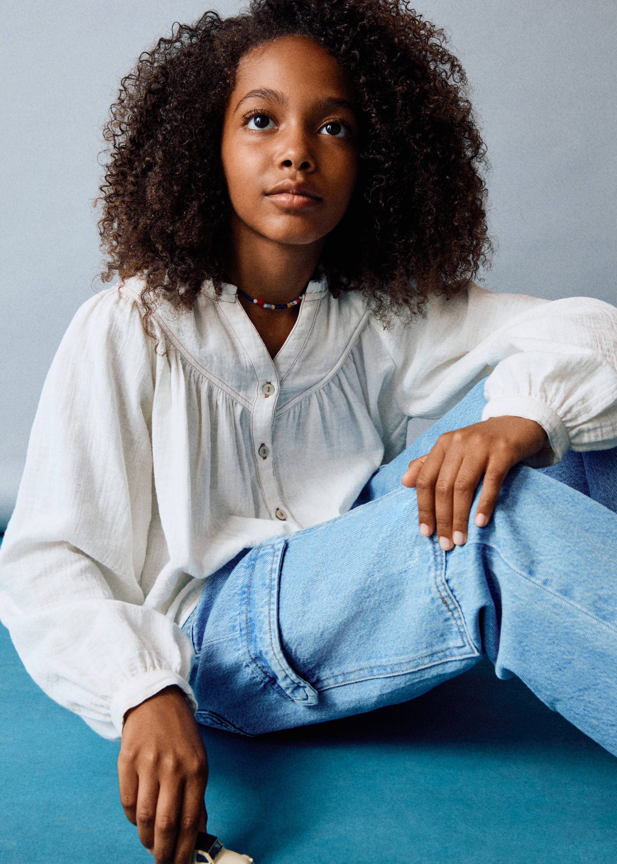 Puffed sleeves shirt - Details of the article 5