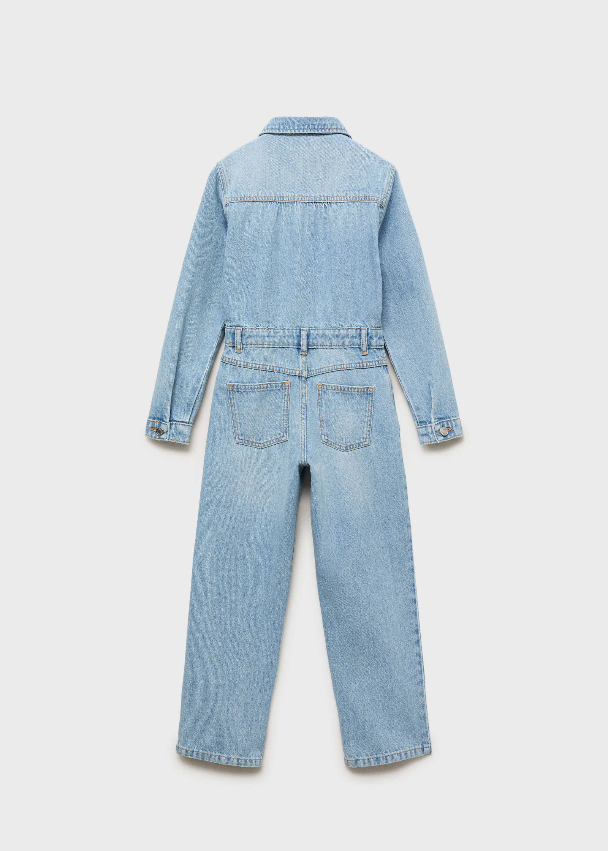 Long denim jumpsuit - Reverse of the article