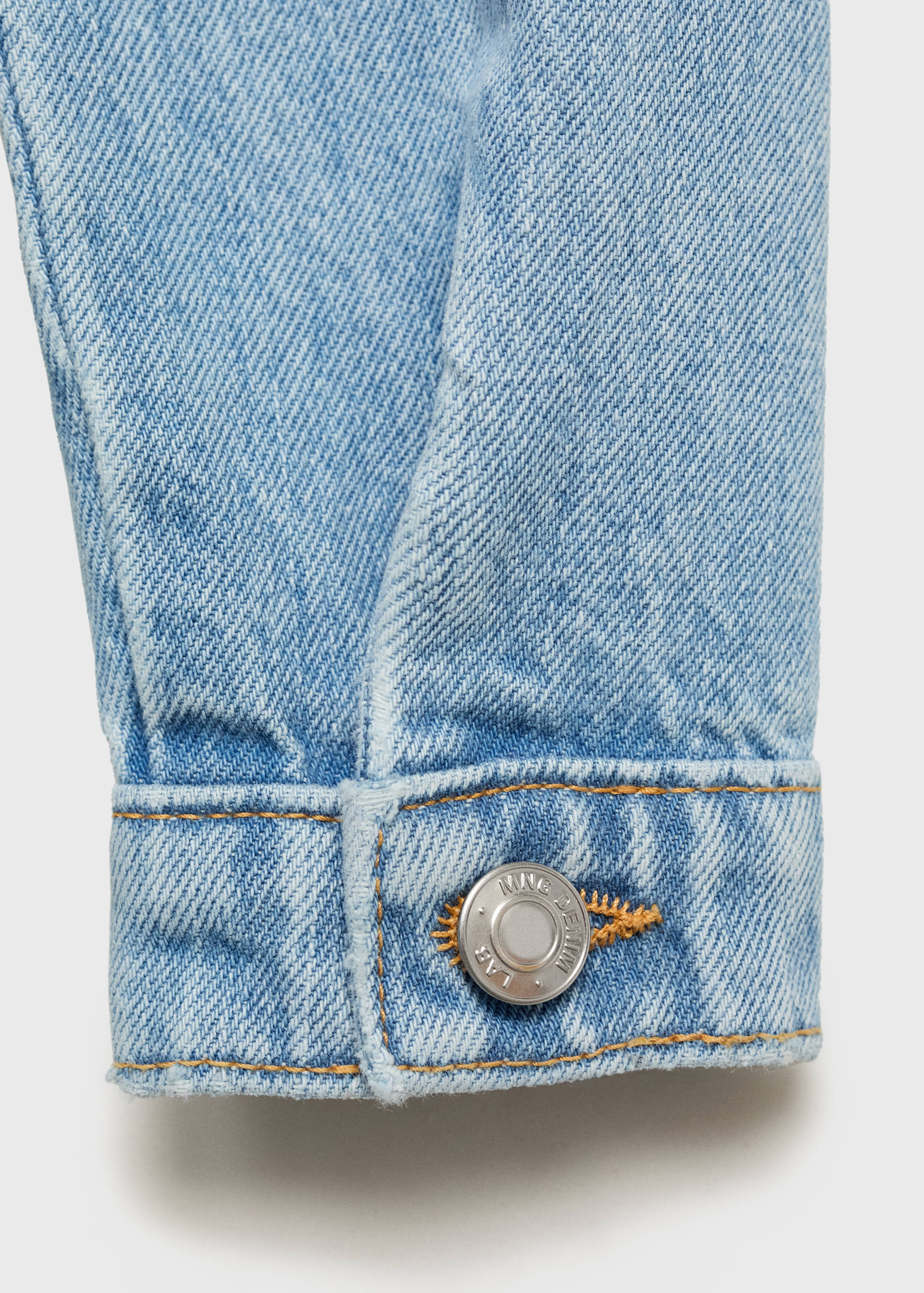 Long denim jumpsuit - Details of the article 8