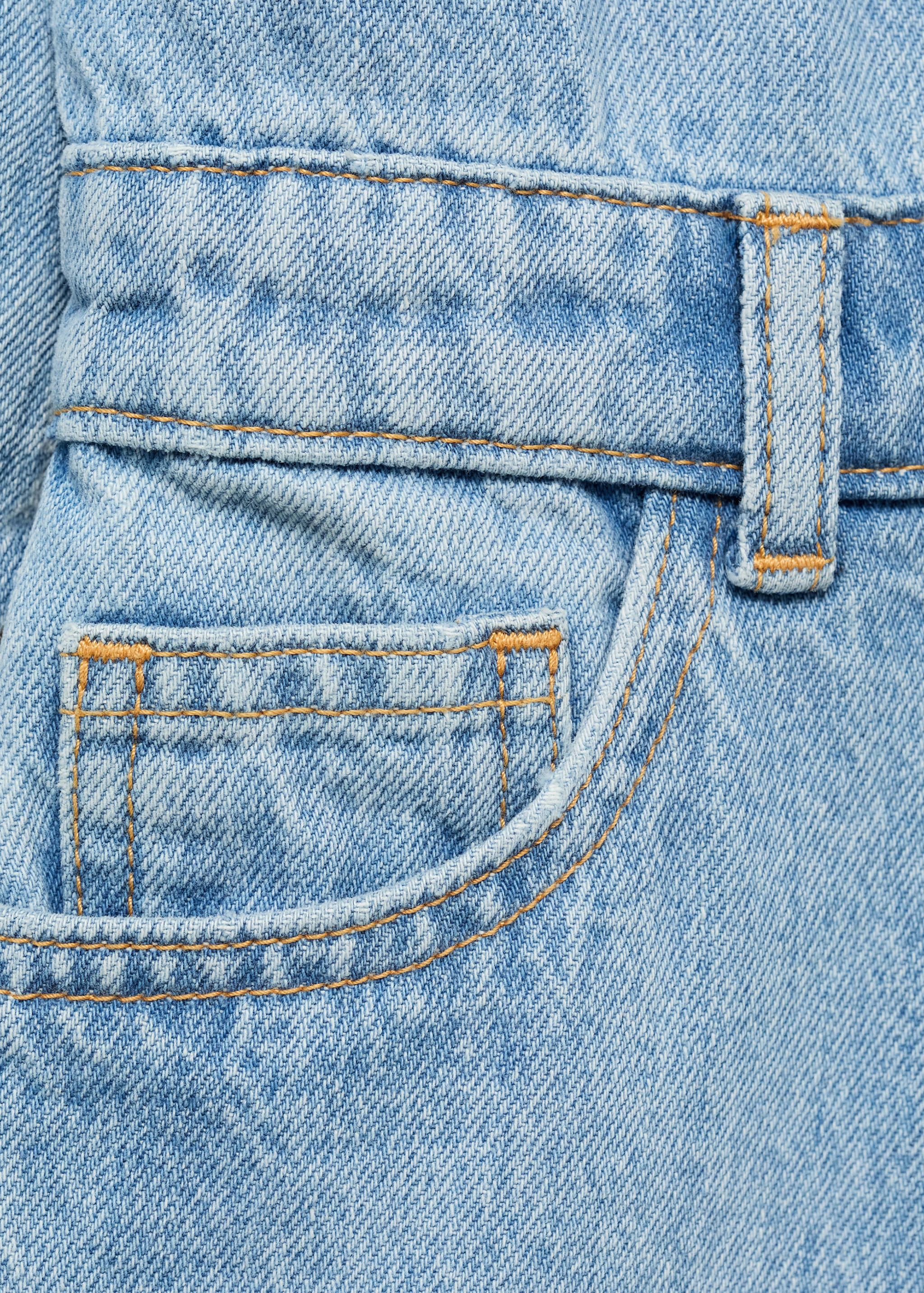 Long denim jumpsuit - Details of the article 0