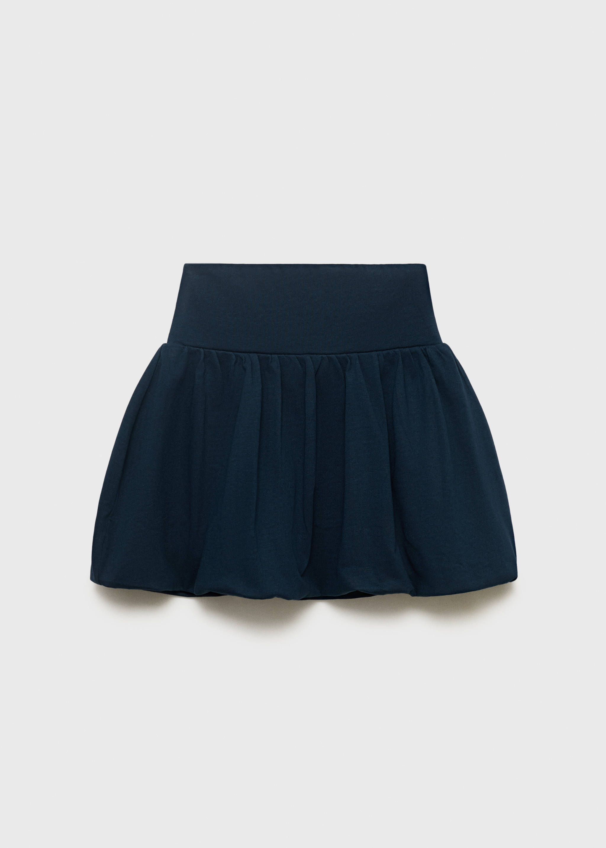 Puffed cotton skirt - Reverse of the article