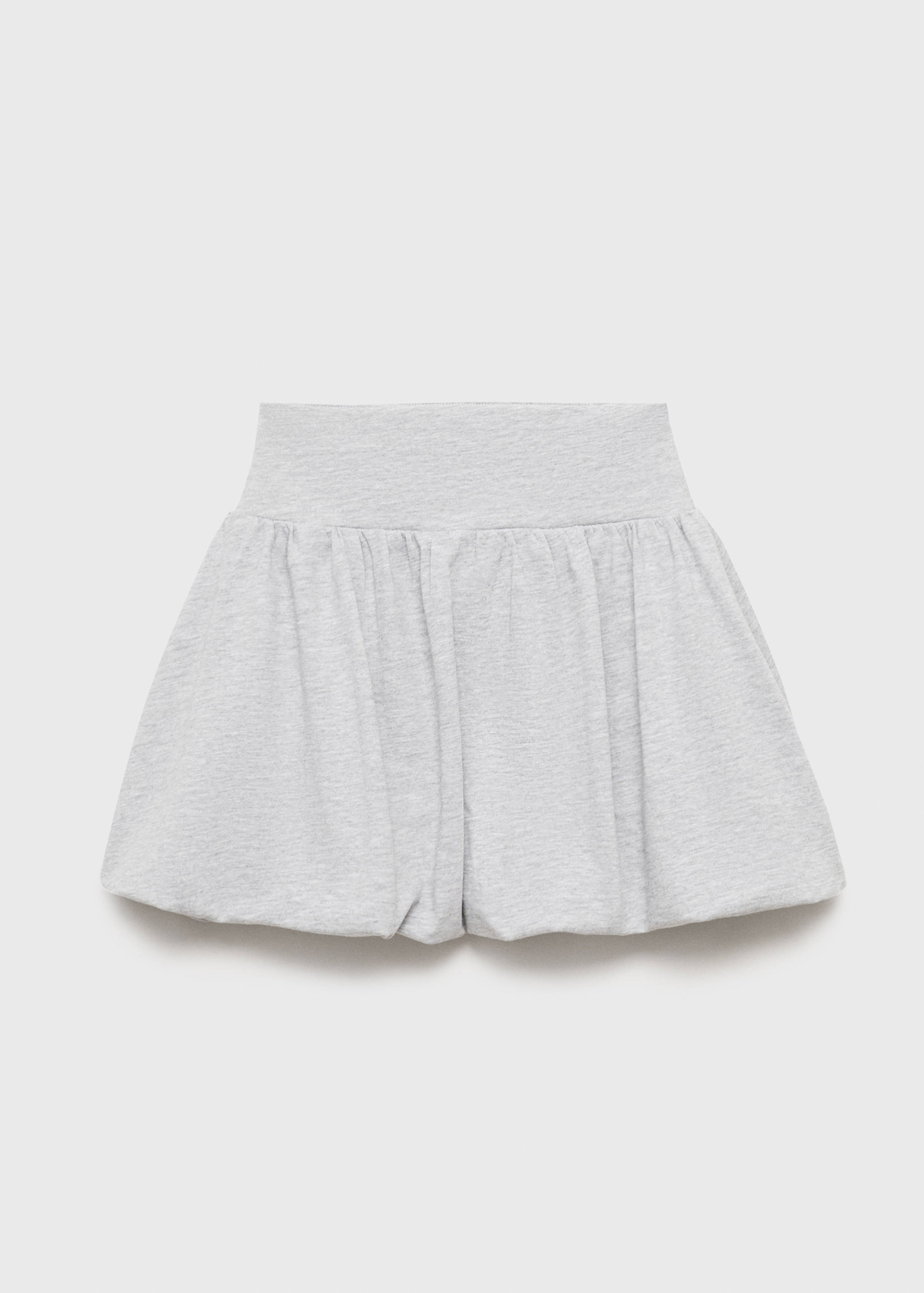 Puffed cotton skirt - Article without model