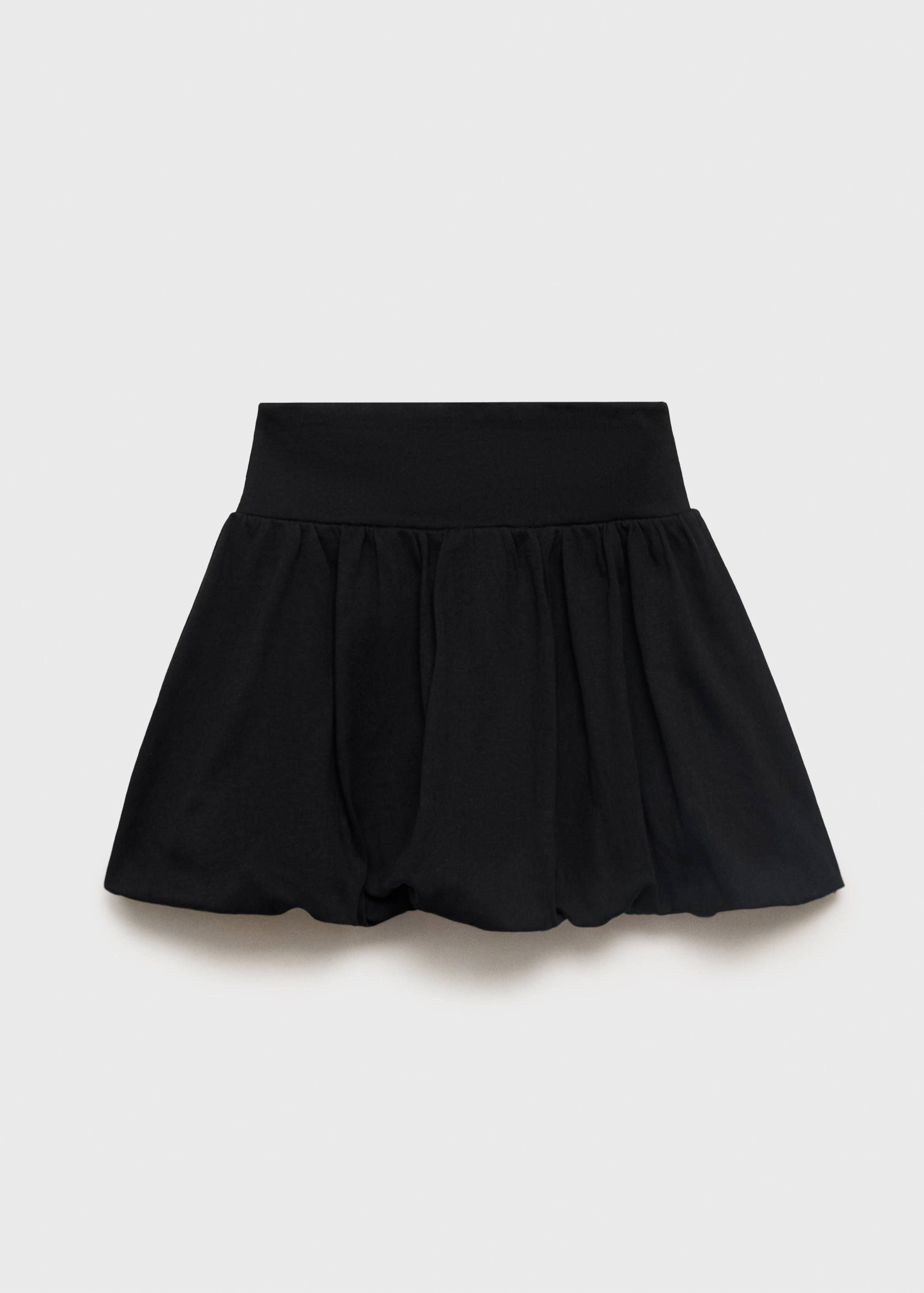 Puffed cotton skirt - Article without model