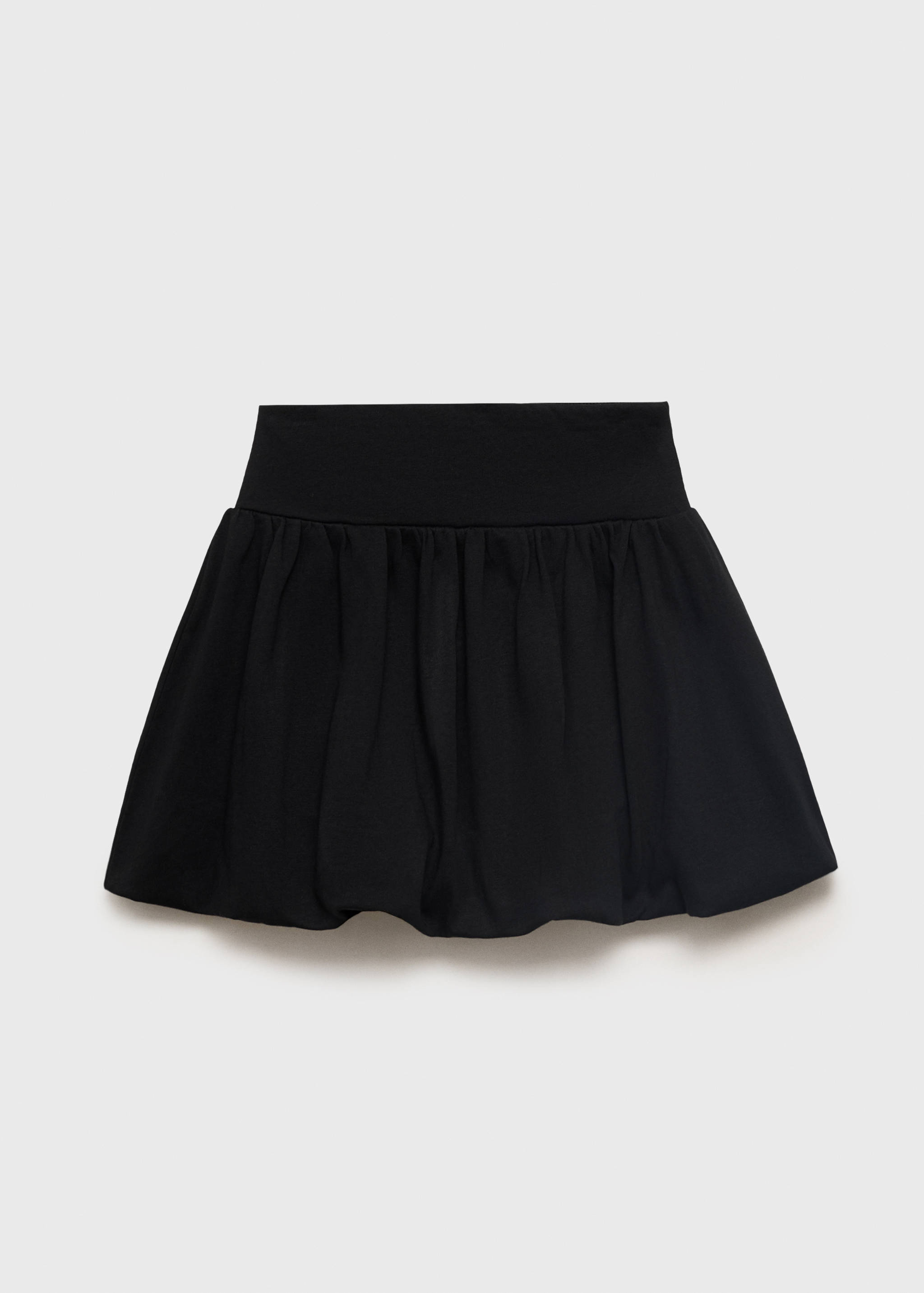Puffed cotton skirt - Reverse of the article