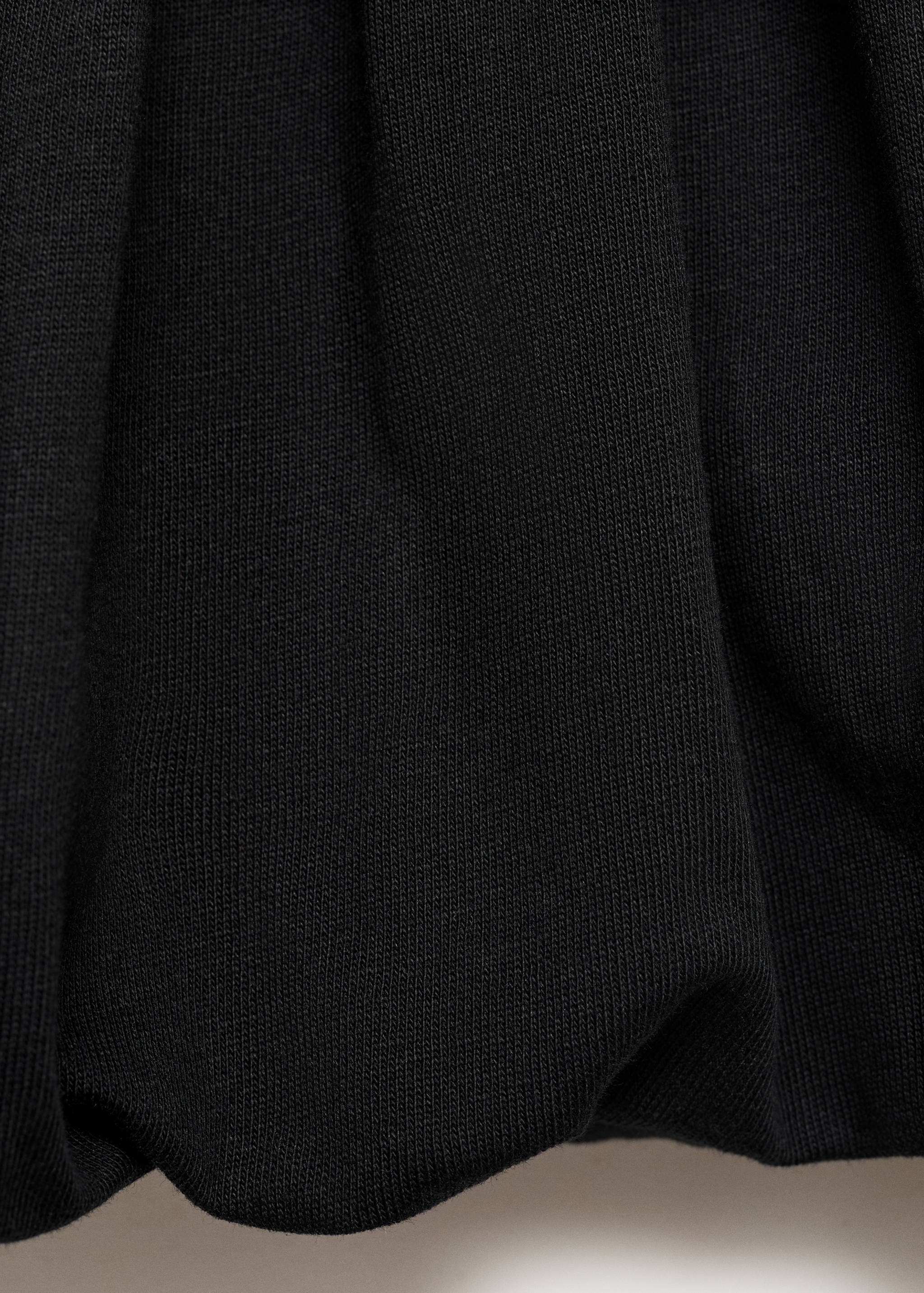 Puffed cotton skirt - Details of the article 0