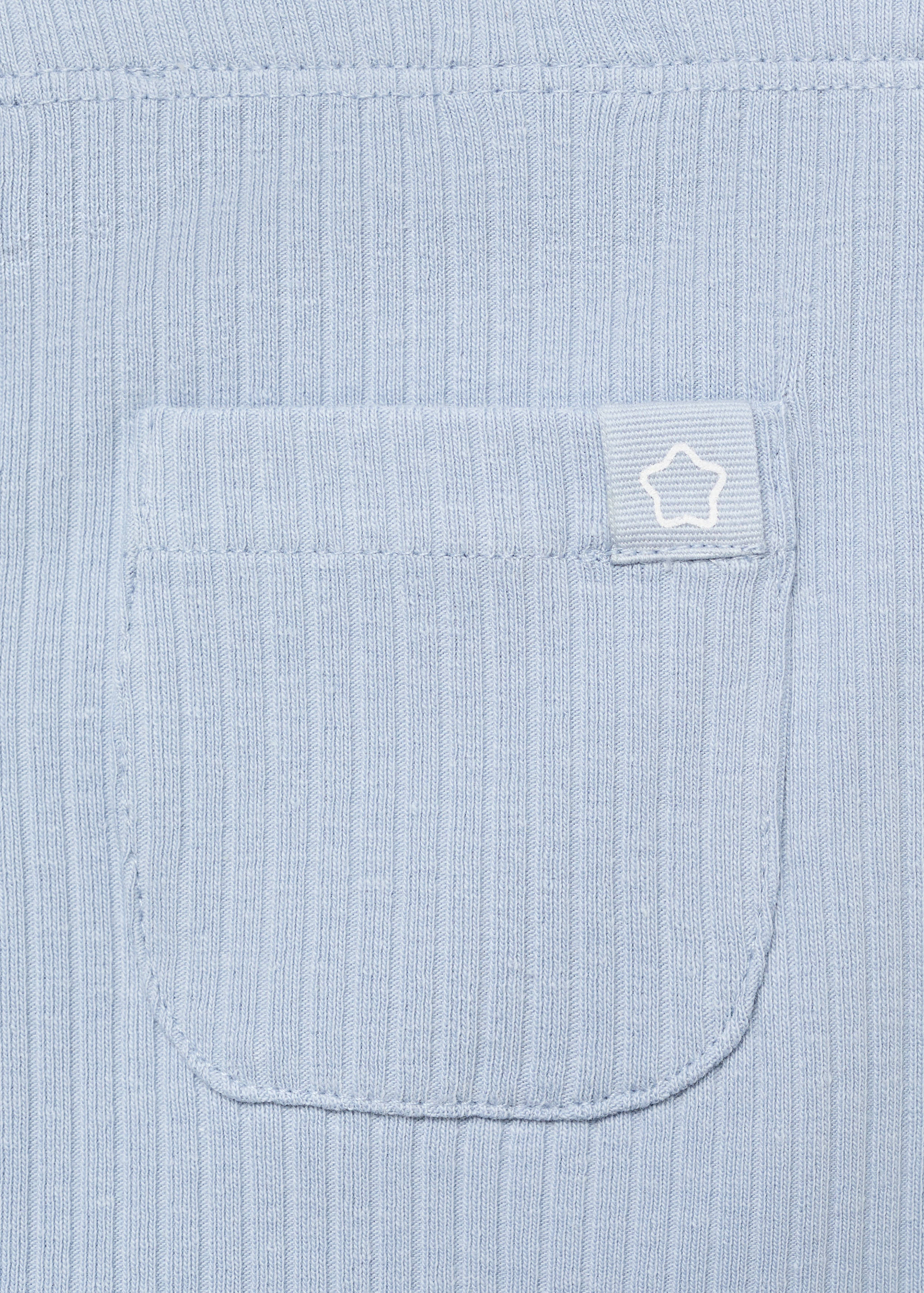 Cotton ribbed leggings - Details of the article 8