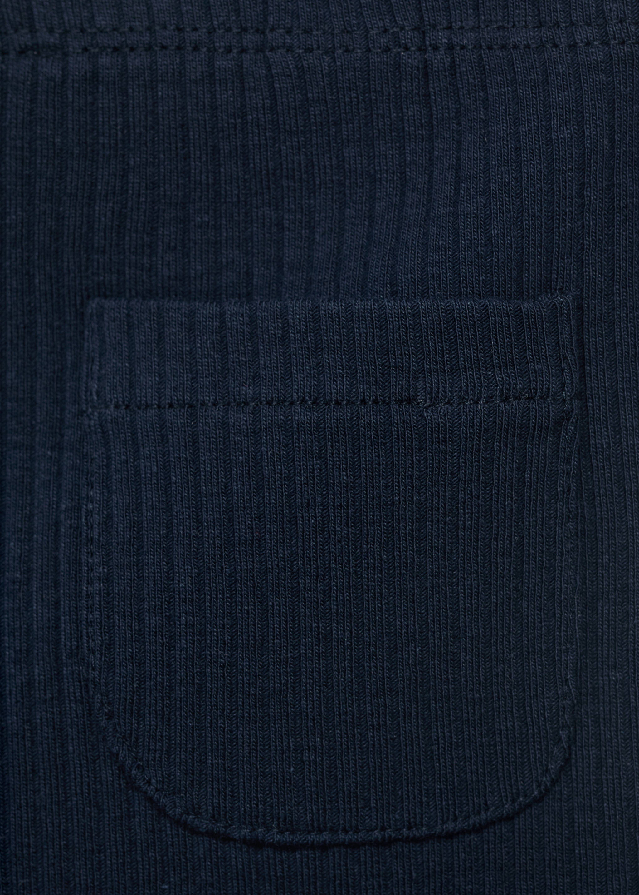 Cotton ribbed leggings - Details of the article 8