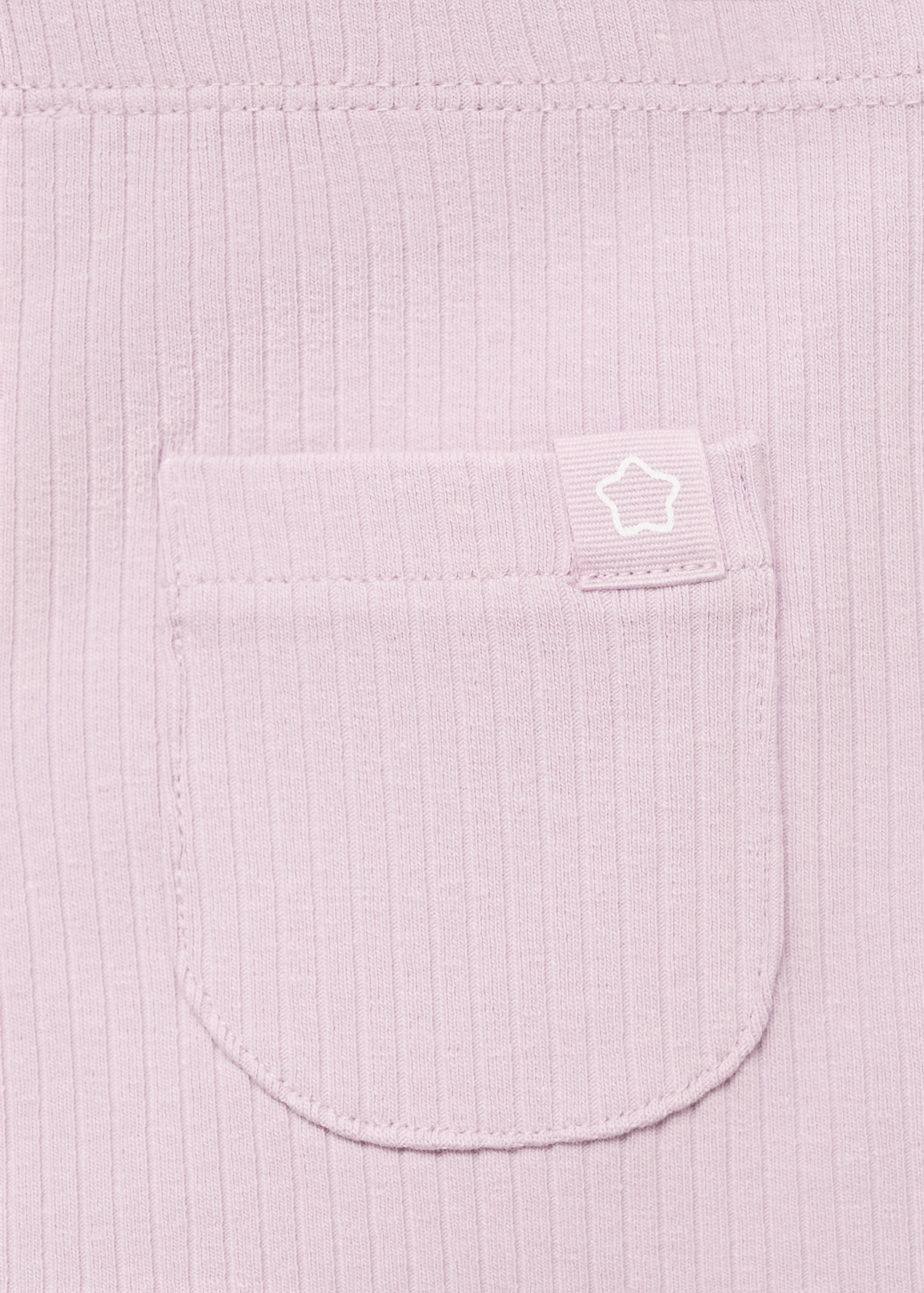 Cotton ribbed leggings - Details of the article 8