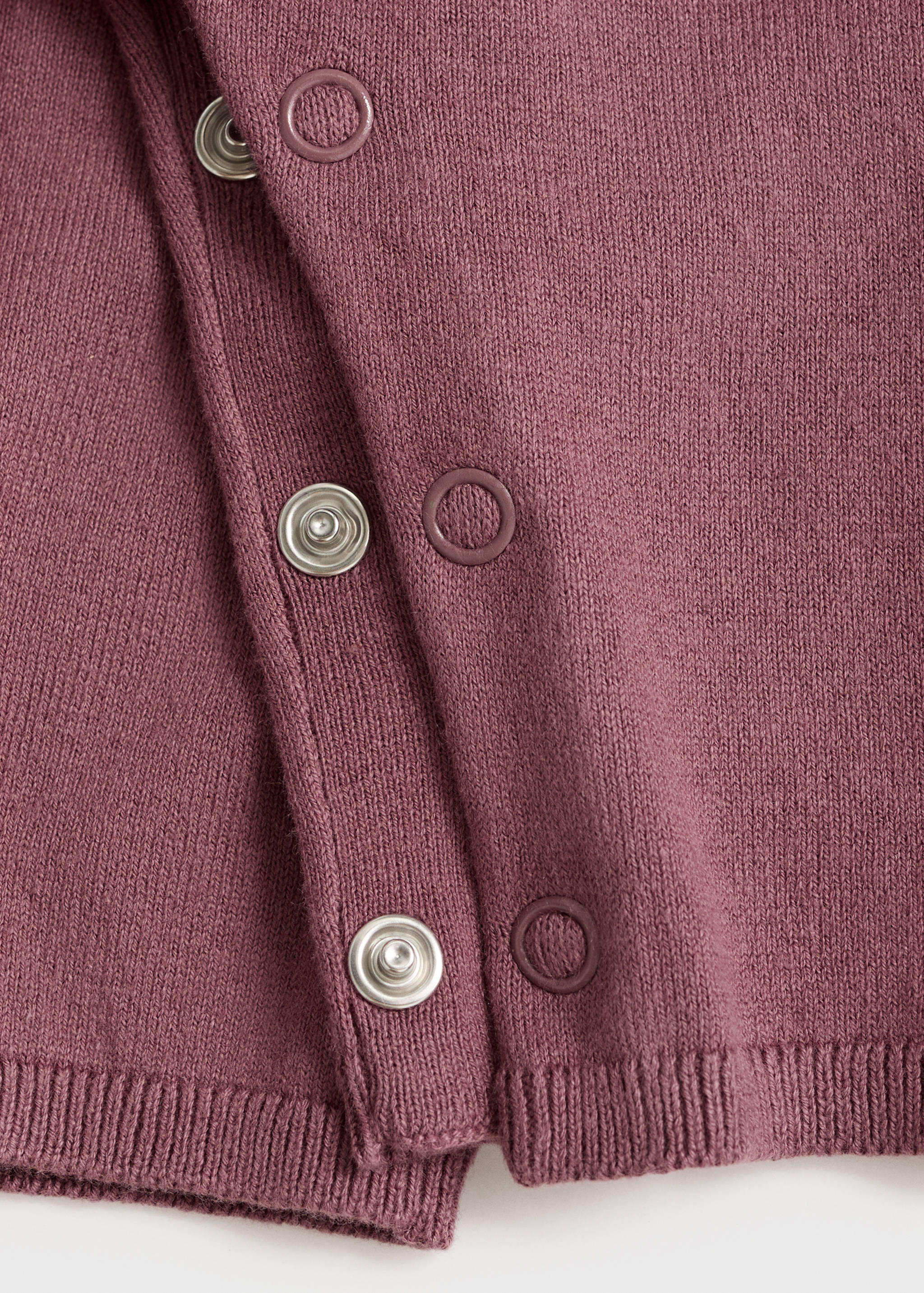 Embroidered knitted dungarees - Details of the article 0