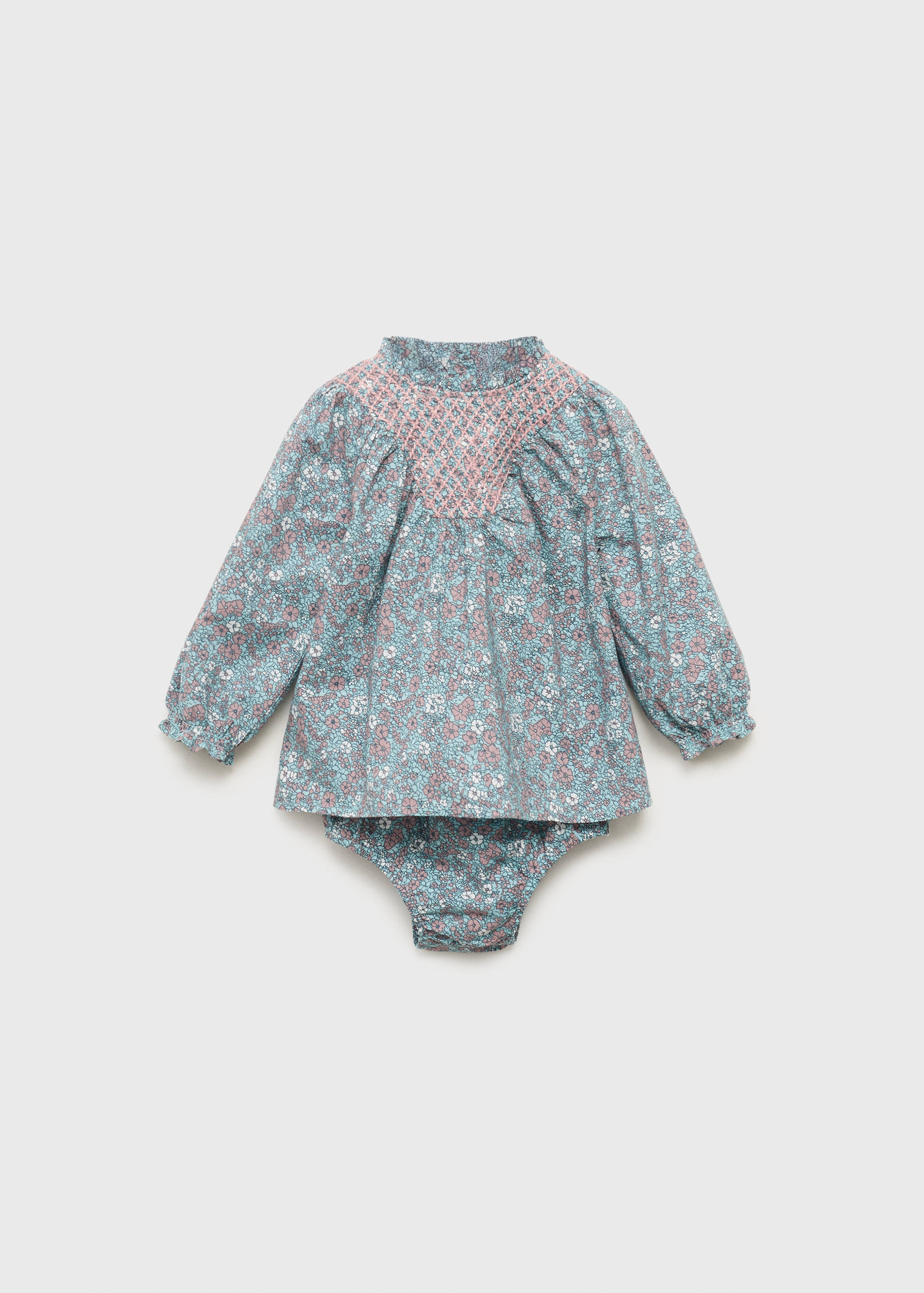 Vestido y ranita estampado - Artículo sin modelo