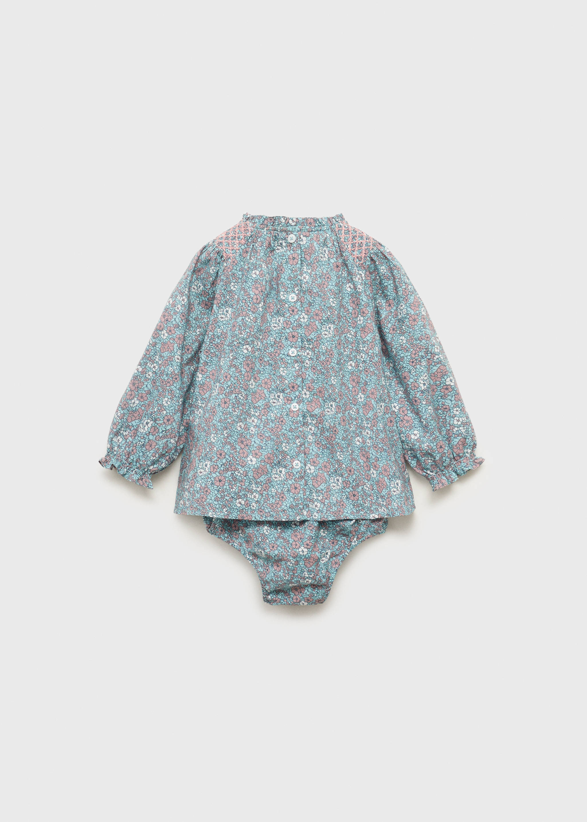 Vestido y ranita estampado - Reverso del artículo