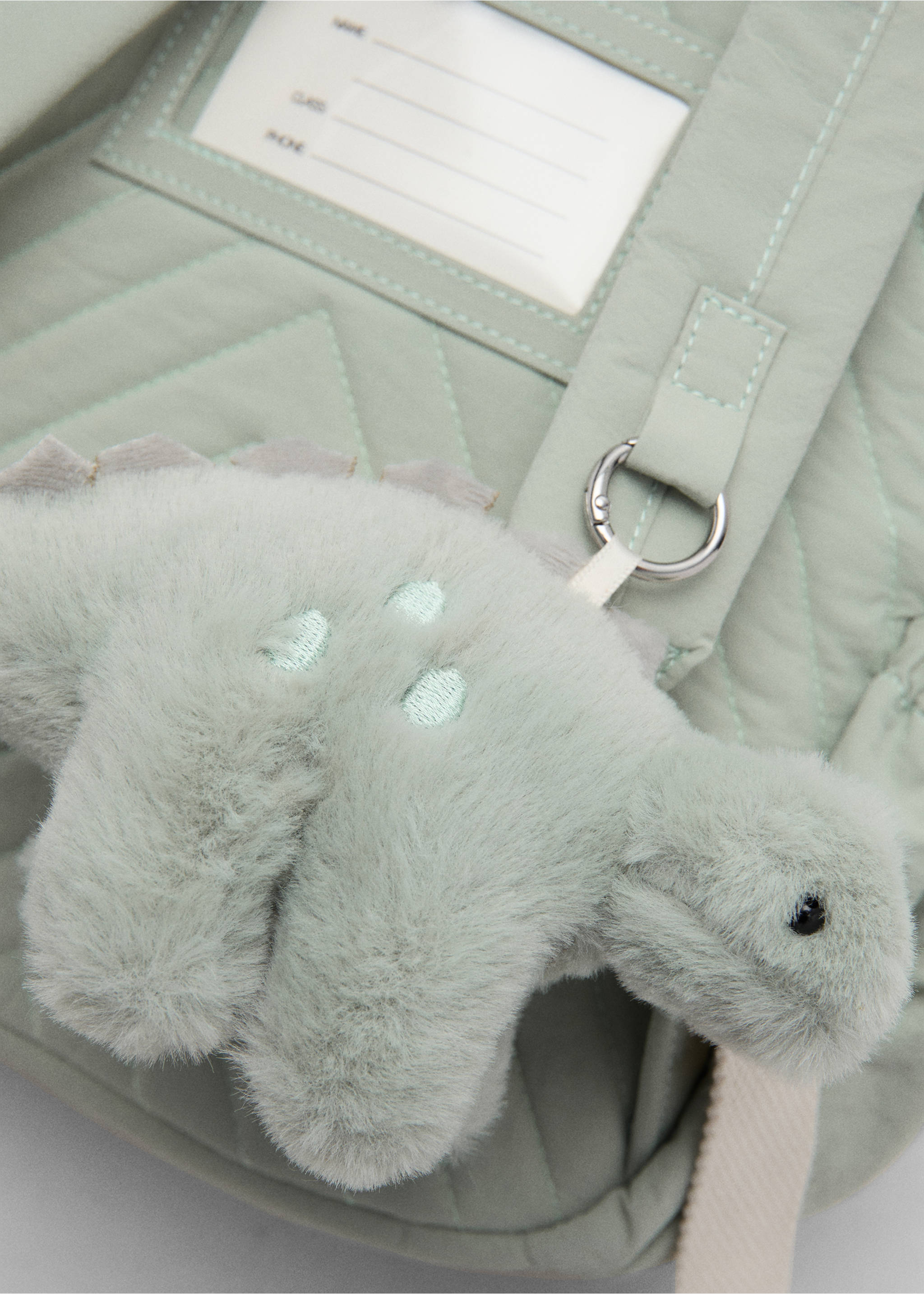 Mochila dinosaurio - Detalle del artículo 2, Verde agua. Ref: 17083295-00.