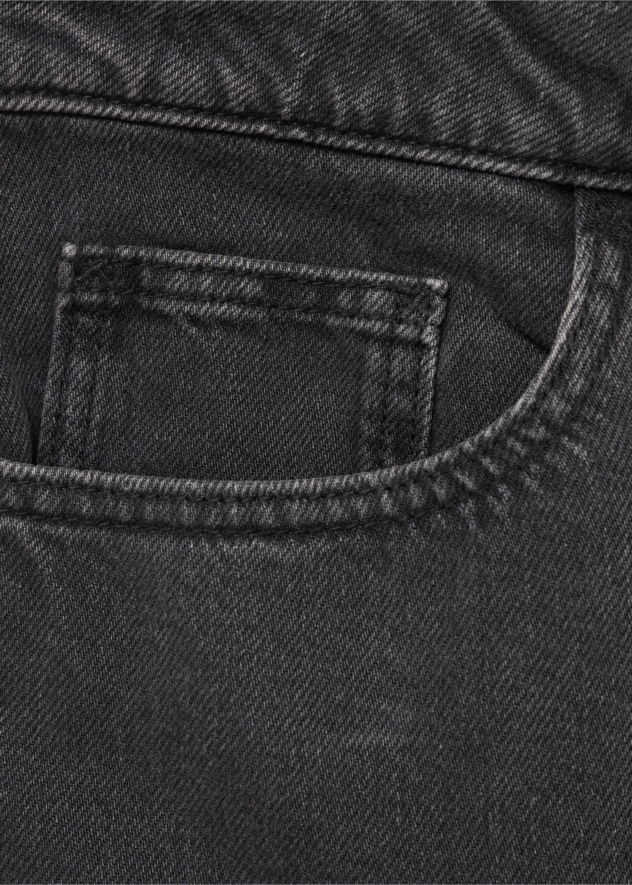 Jeans Straight - Detalle del artículo 0, Denim negro. Ref: 17083296-00.
