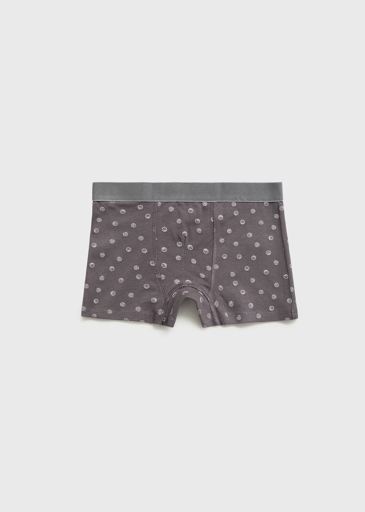 3-pack combined briefs — Medium Heather Grey
