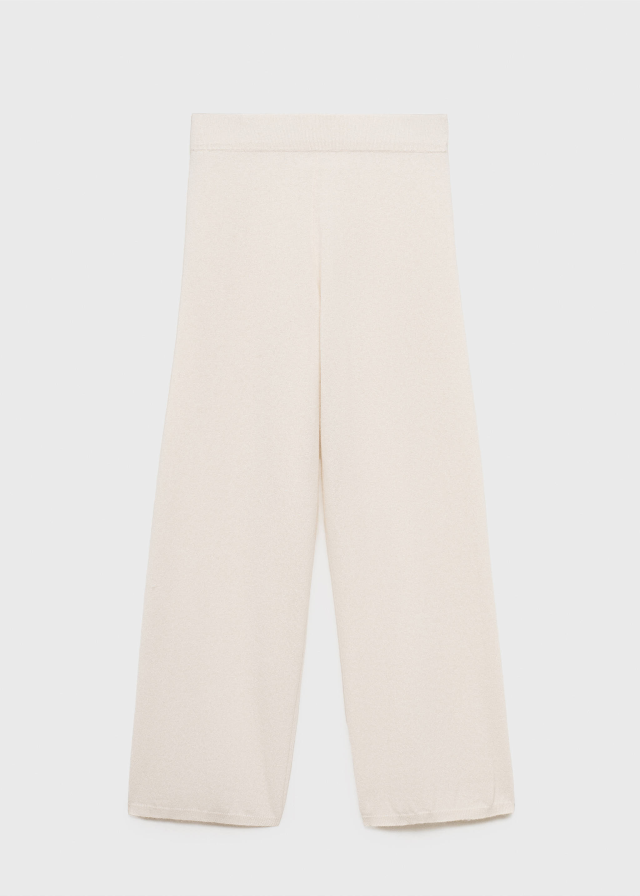 100% cashmere trousers - Article without model, Off White. Ref: 17083303-00.