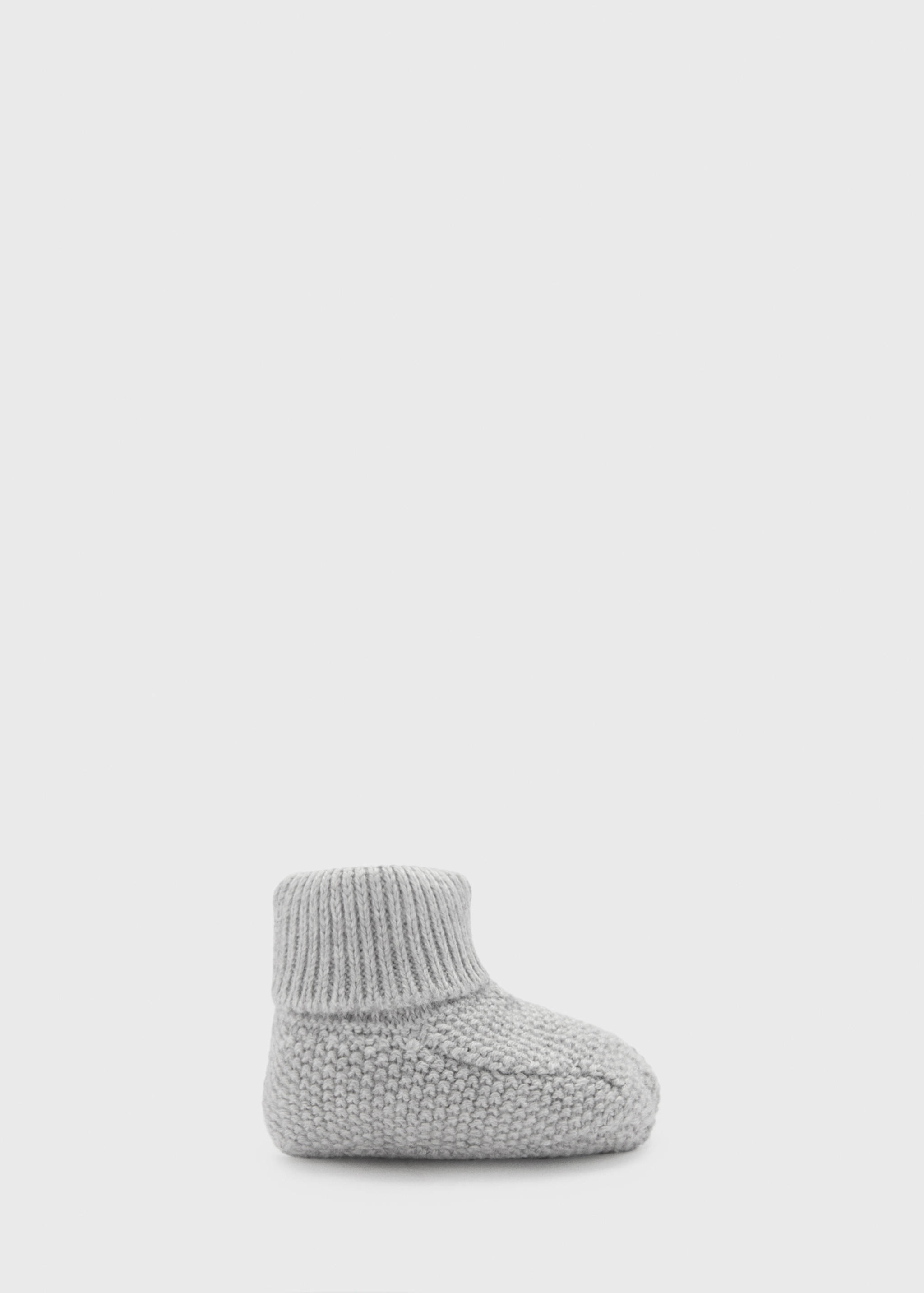 Knit bootees - Article without model