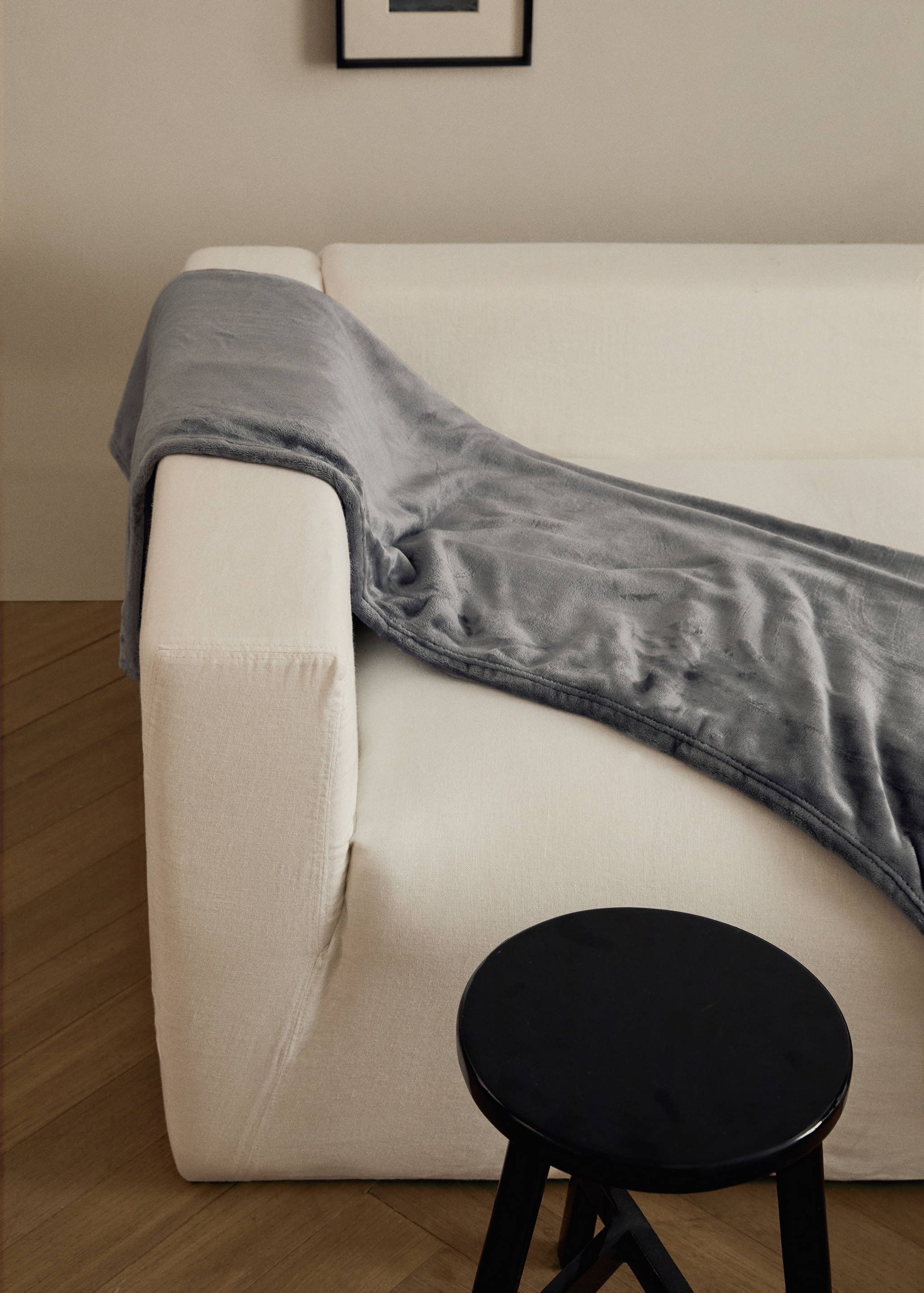 Μικρή απαλή κουβέρτα φλις - Γενικό πλάνο