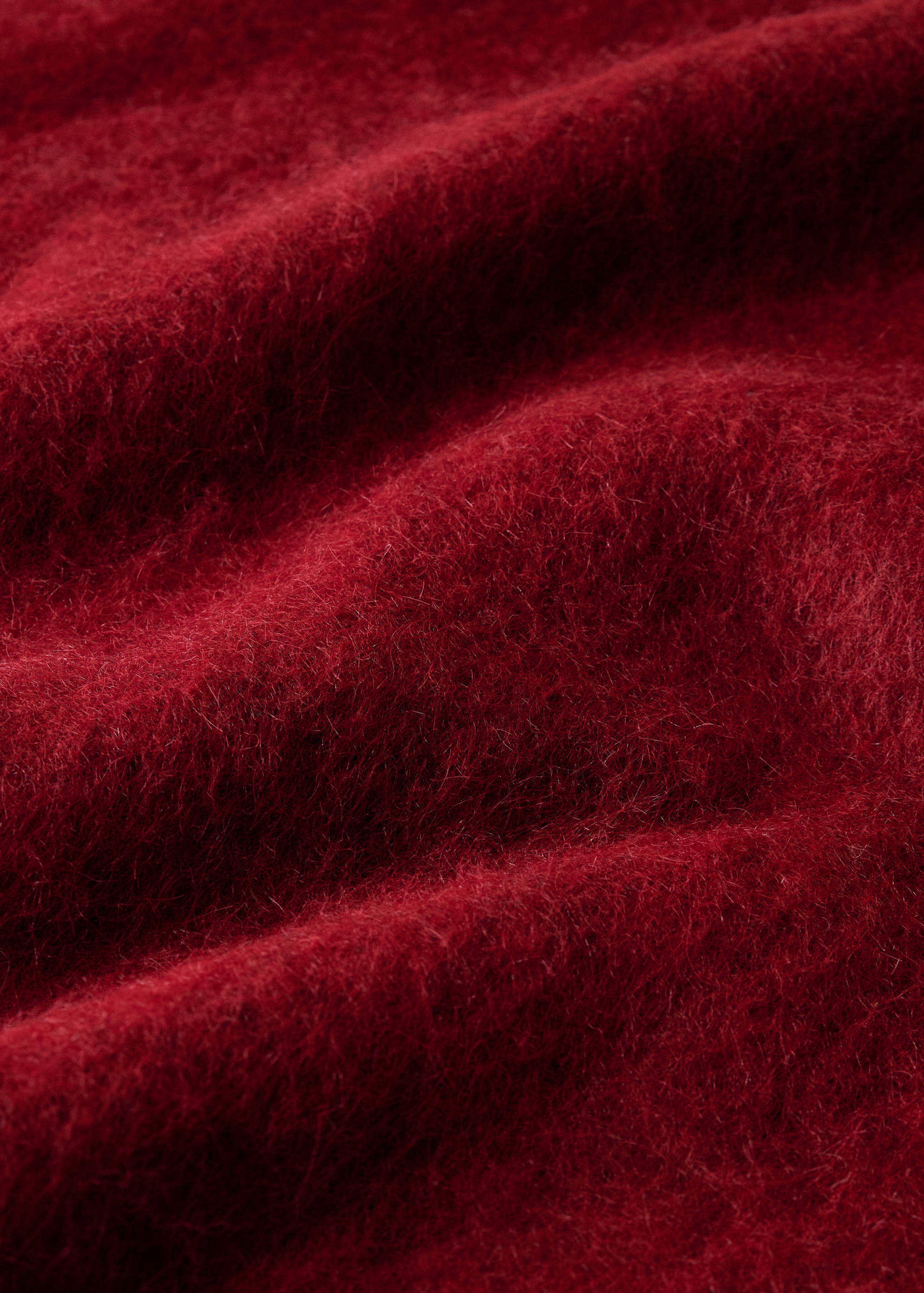 Pătură din amestec de lână cardată melange - Detaliu al articolului 2