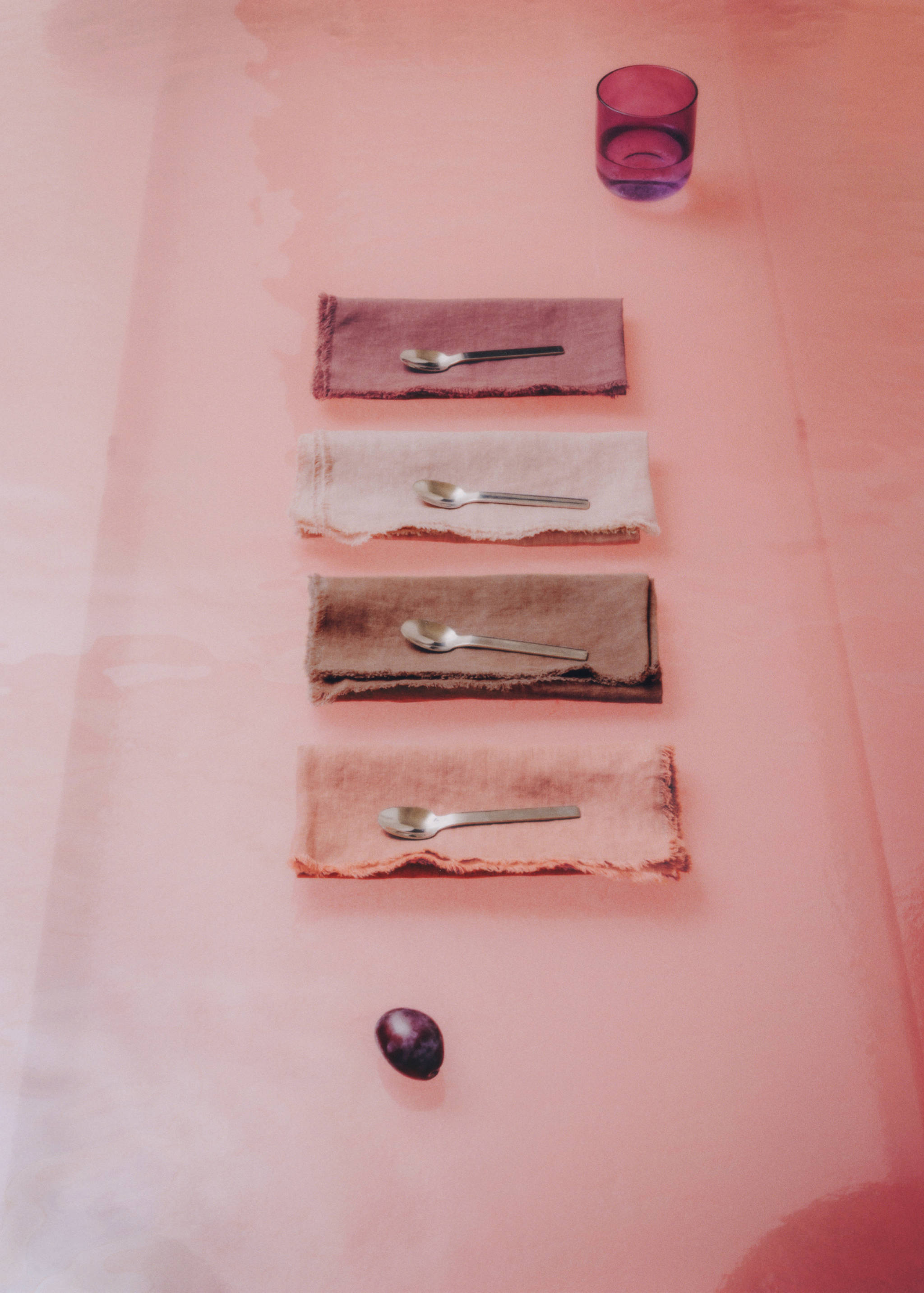 Servilletas lino terminación deshilachado - Detalle del artículo 6