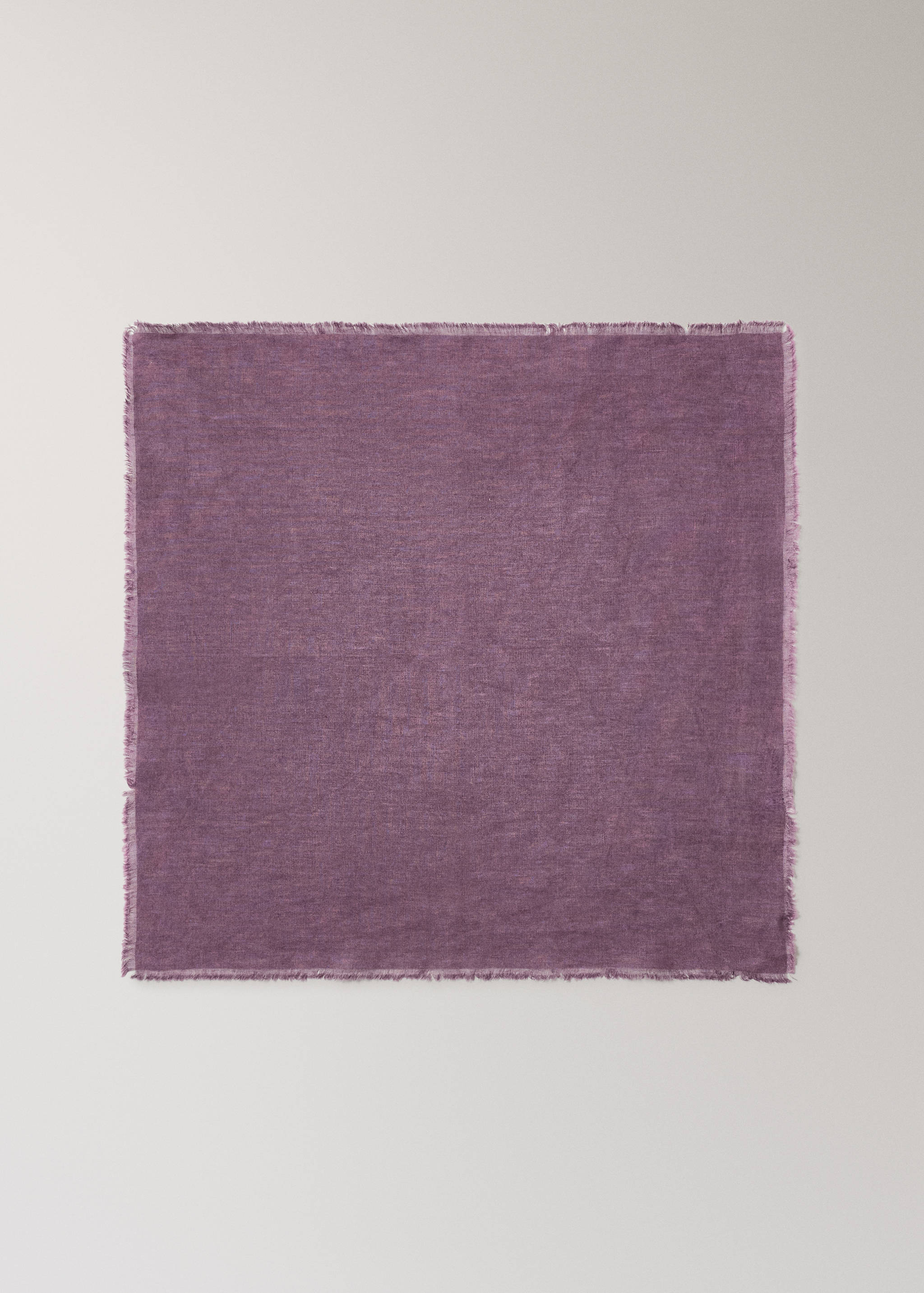 Leinenservietten mit ausgefranstem Rand - Artikel ohne Model