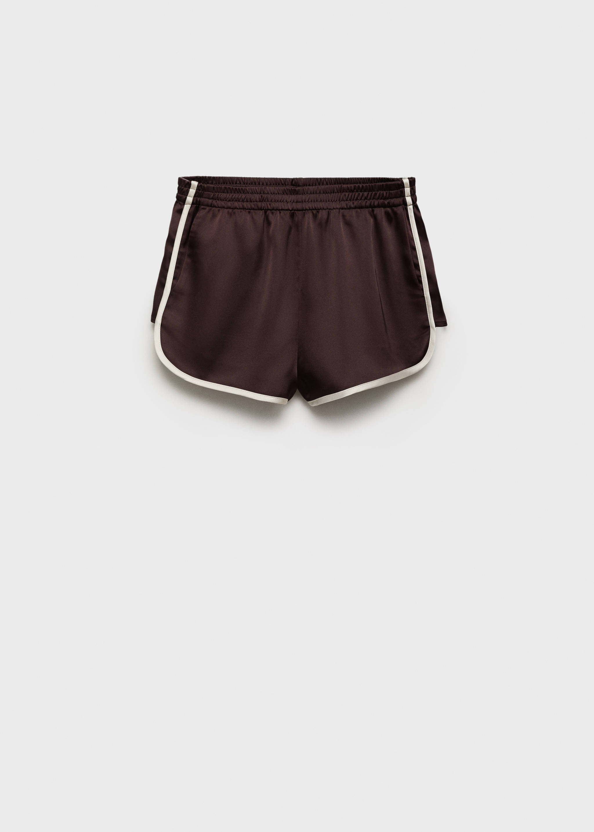 Shorts with contrasting trim - Article without model