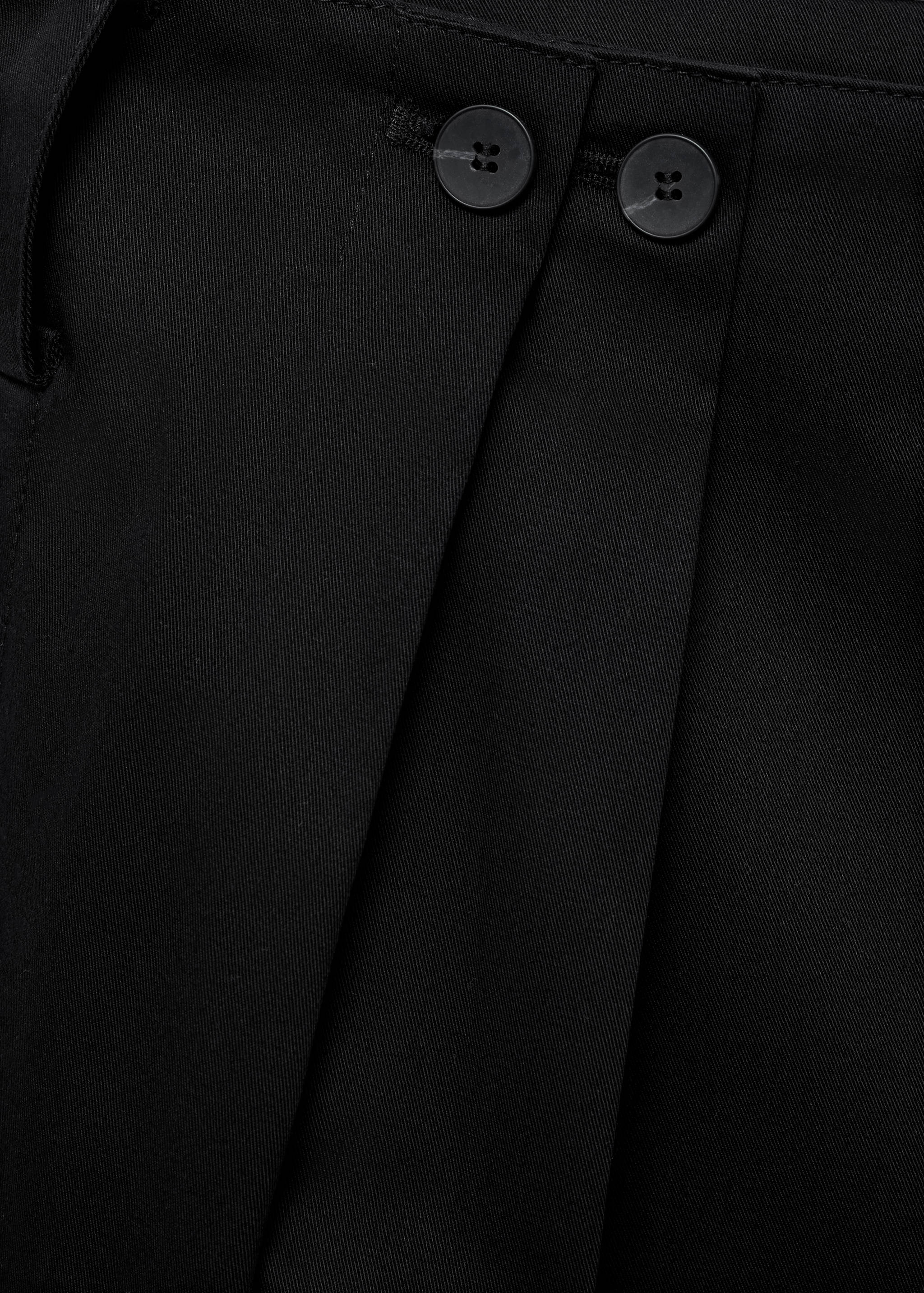Buttons cotton pants - Details of the article 8