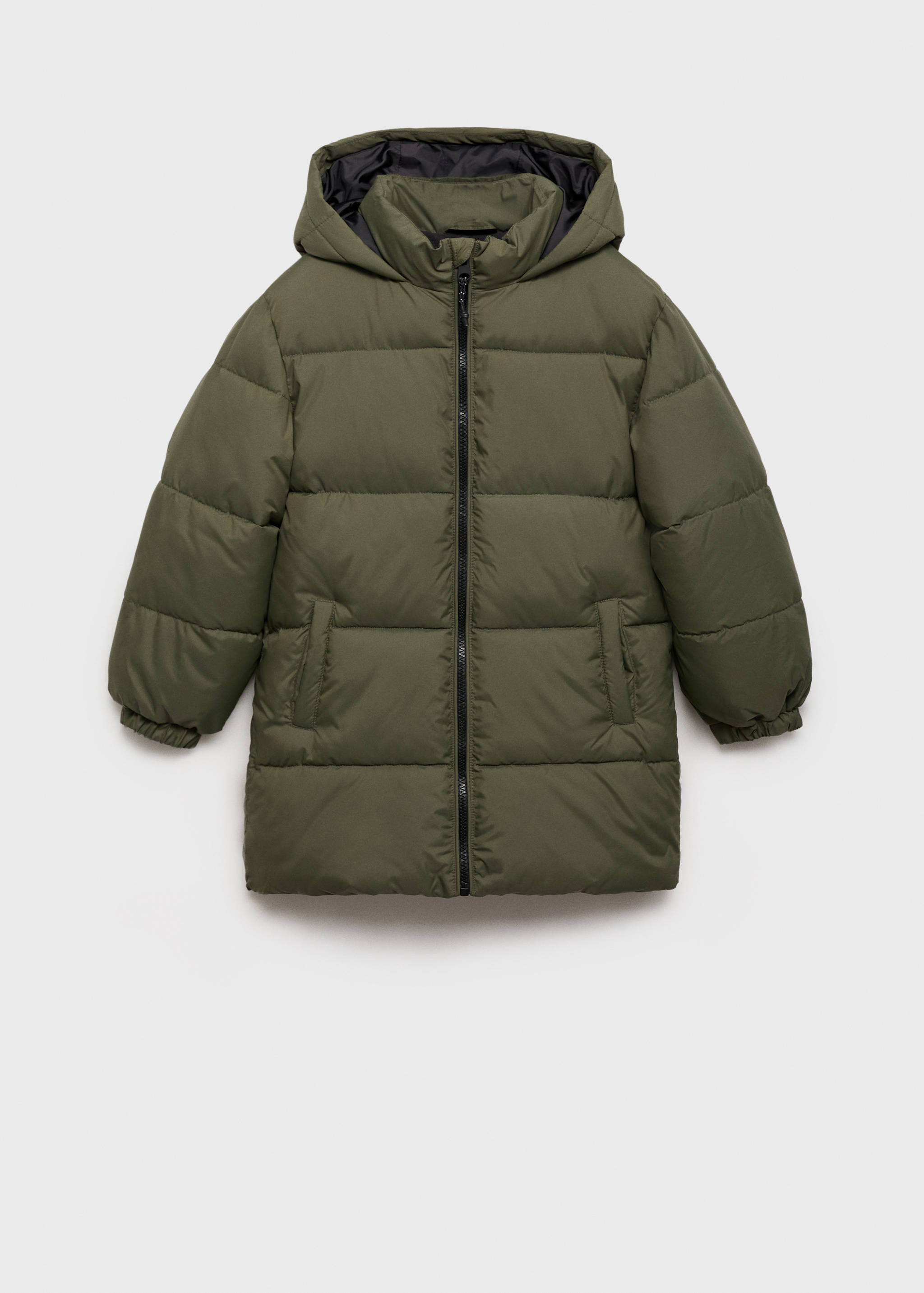 Long coat with padded lining - Article without model