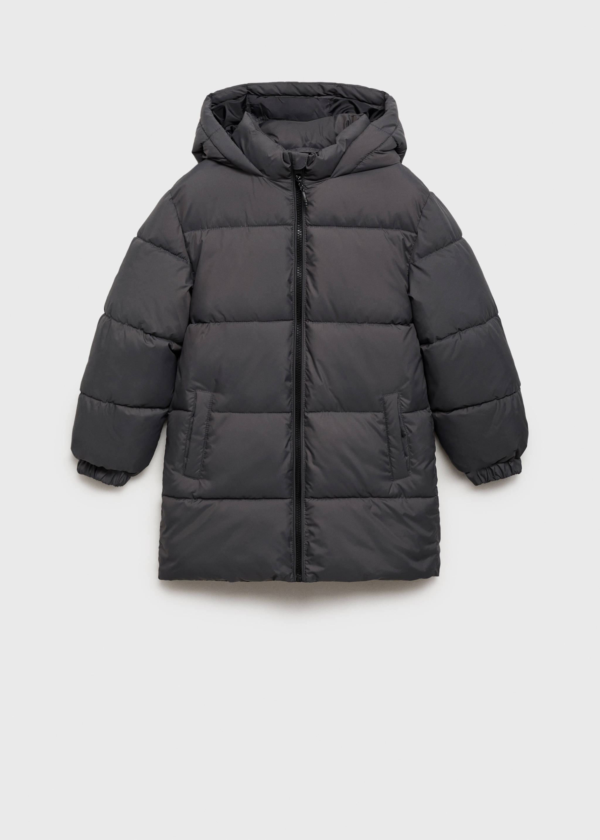 Long coat with padded lining - Article without model