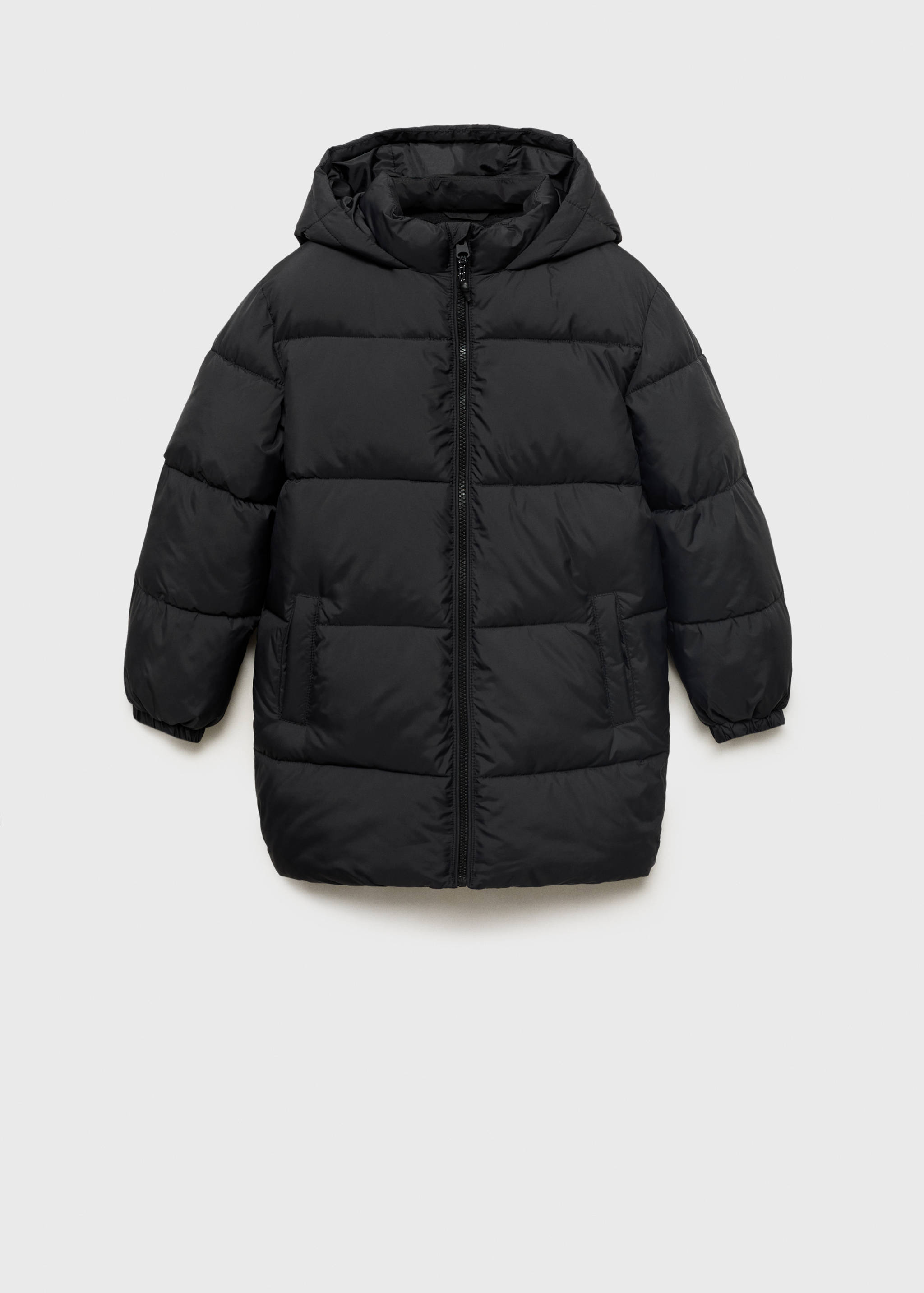 Long coat with padded lining - Article without model