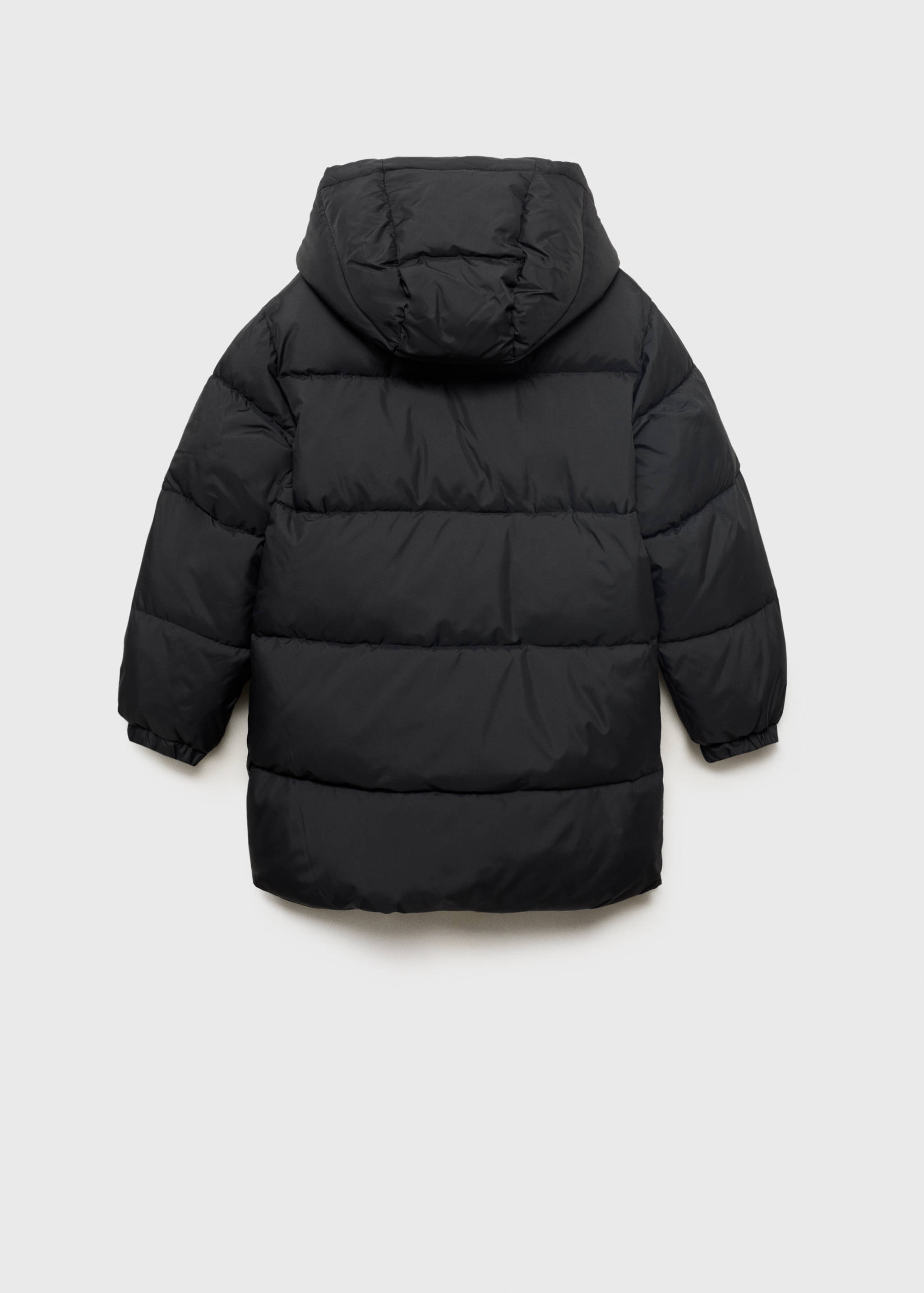 Long coat with padded lining - Reverse of the article