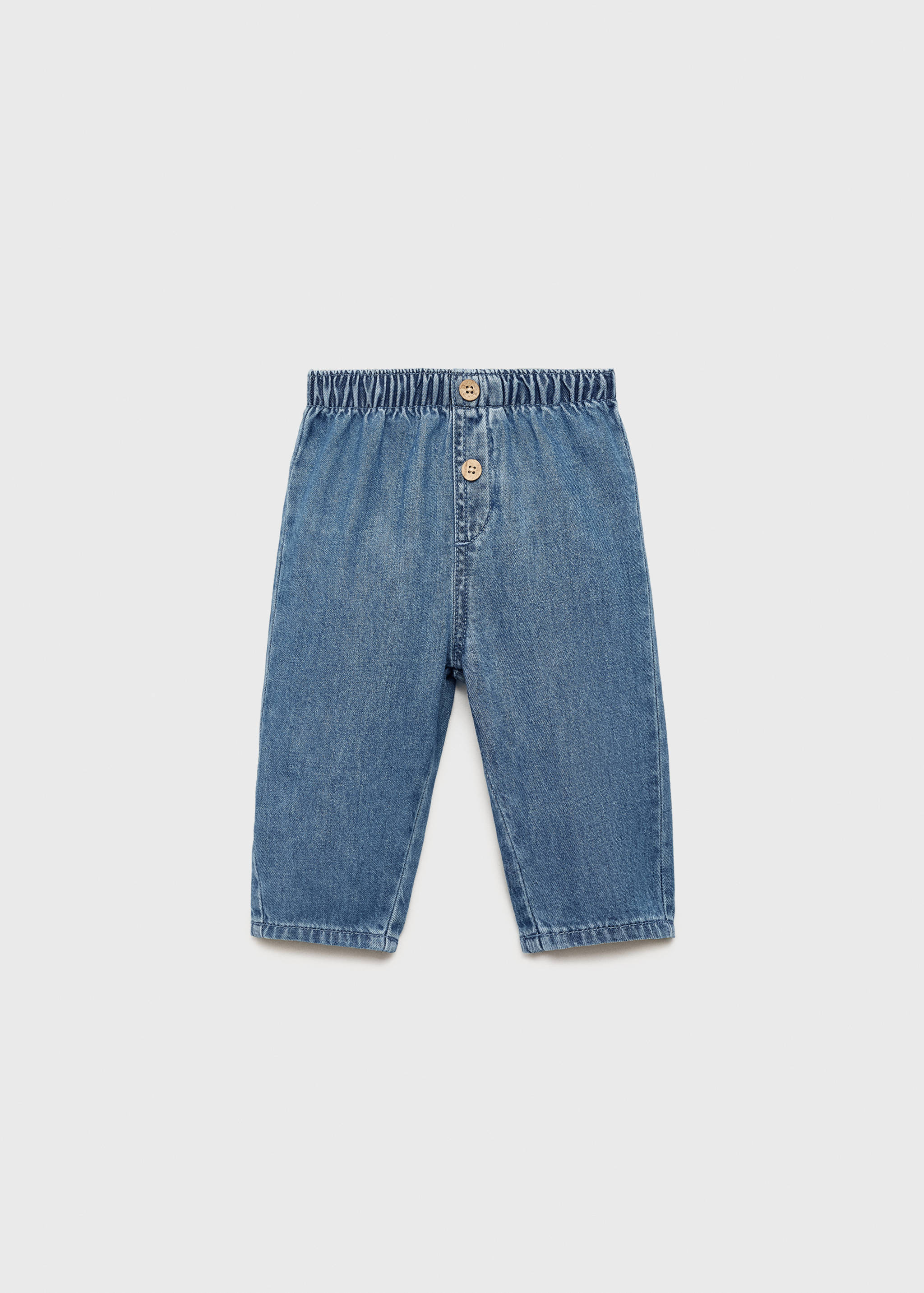 Buttons straight jeans - Article without model