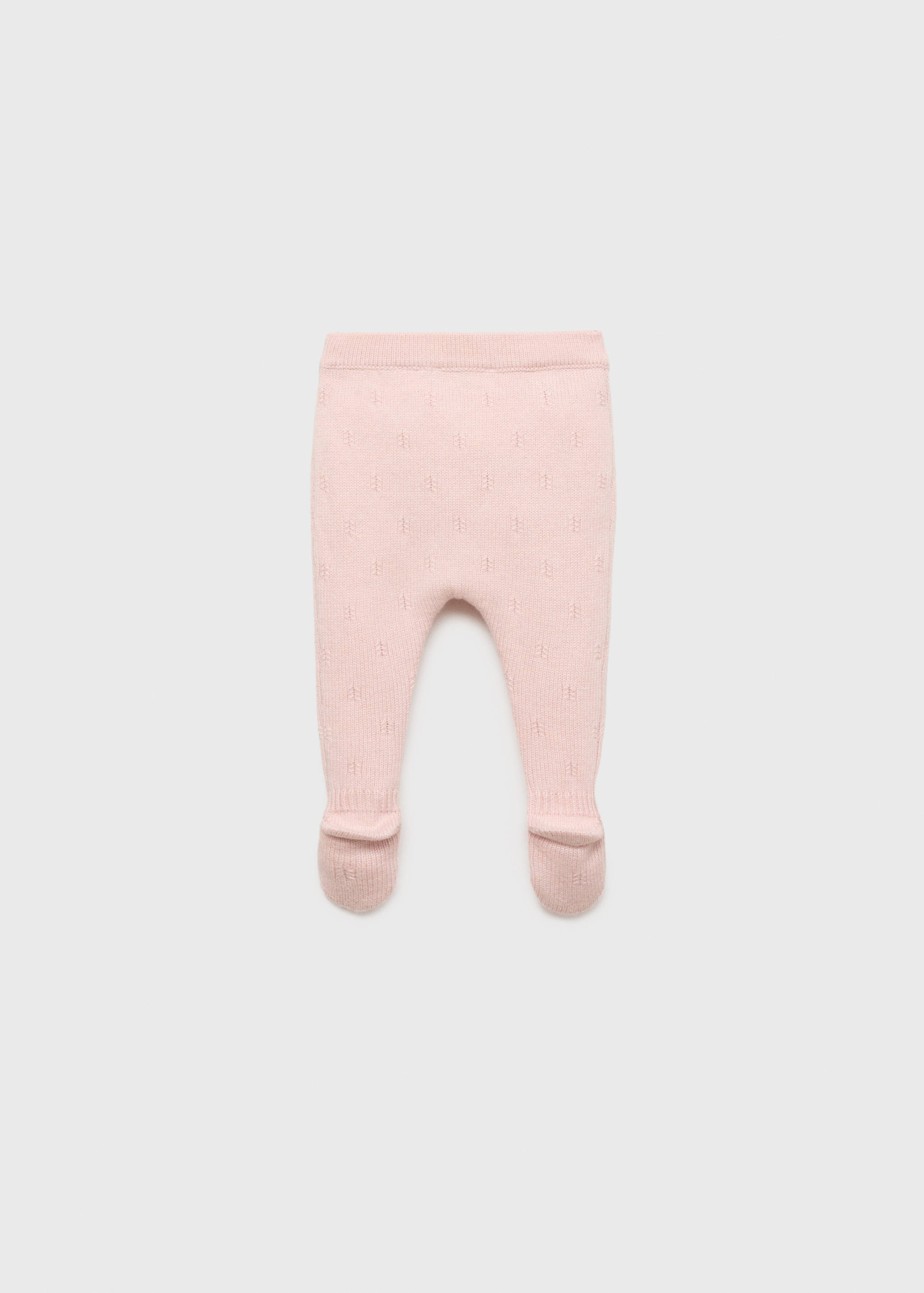 Knitted leggings - Reverse of the article