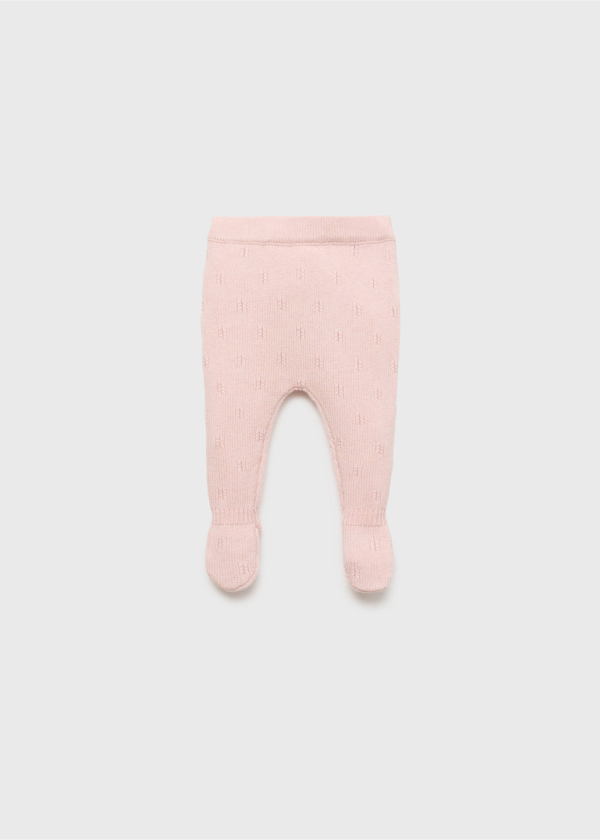 Knitted leggings - Article without model, Light Pink. Ref: 17083794-00.