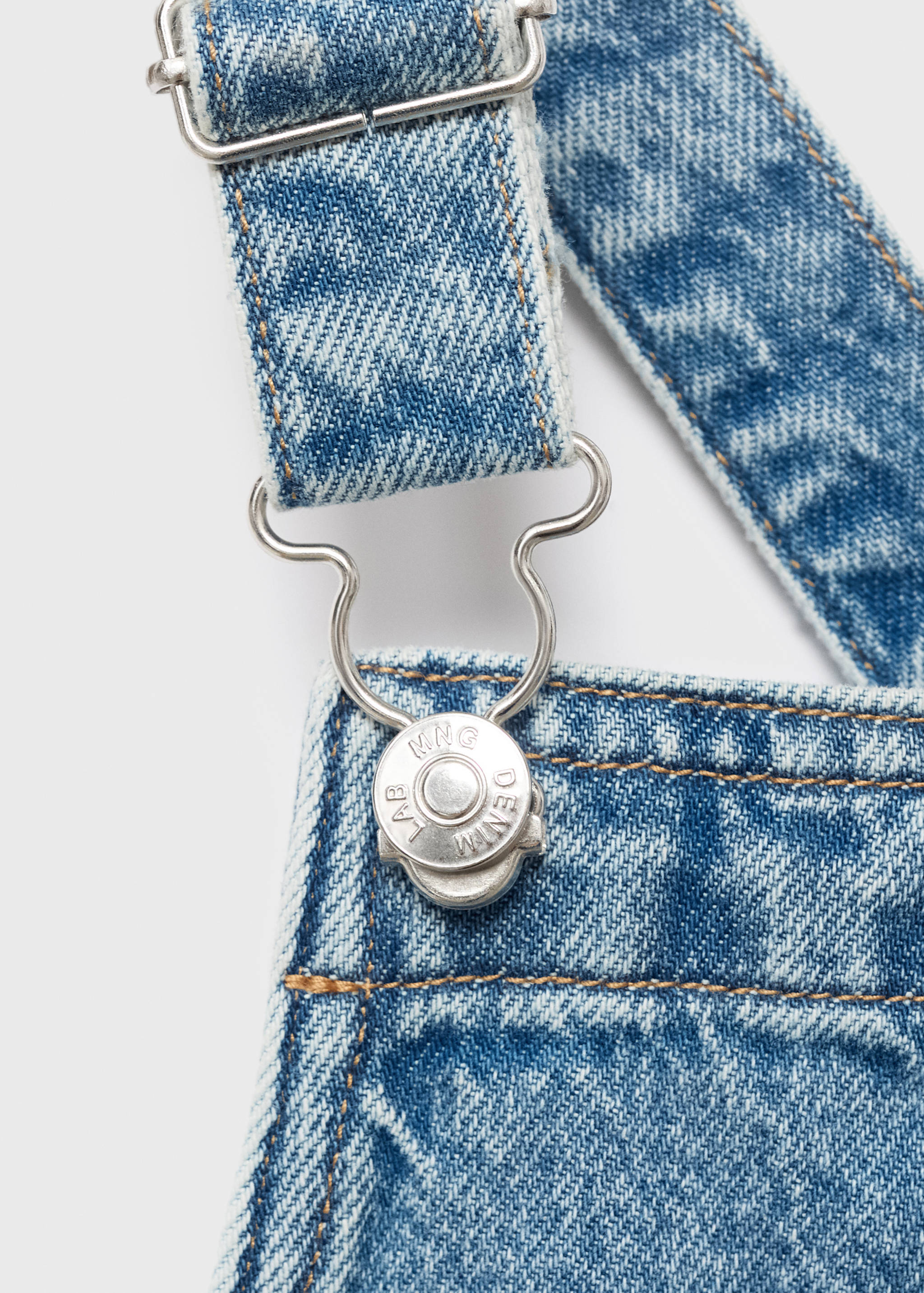 Denim pinafore with stars - Details of the article 8