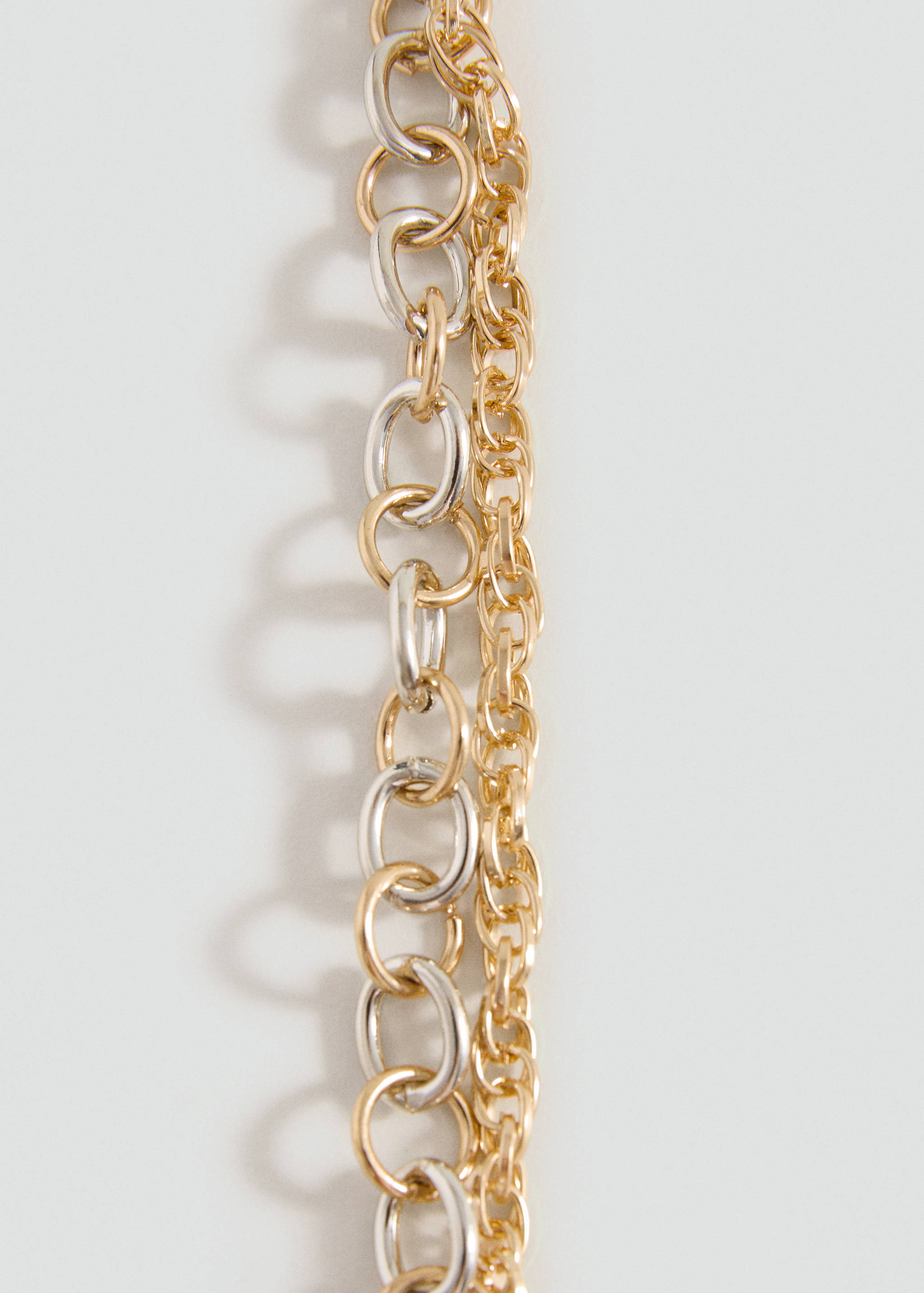 Combined chain bracelet - Medium plane