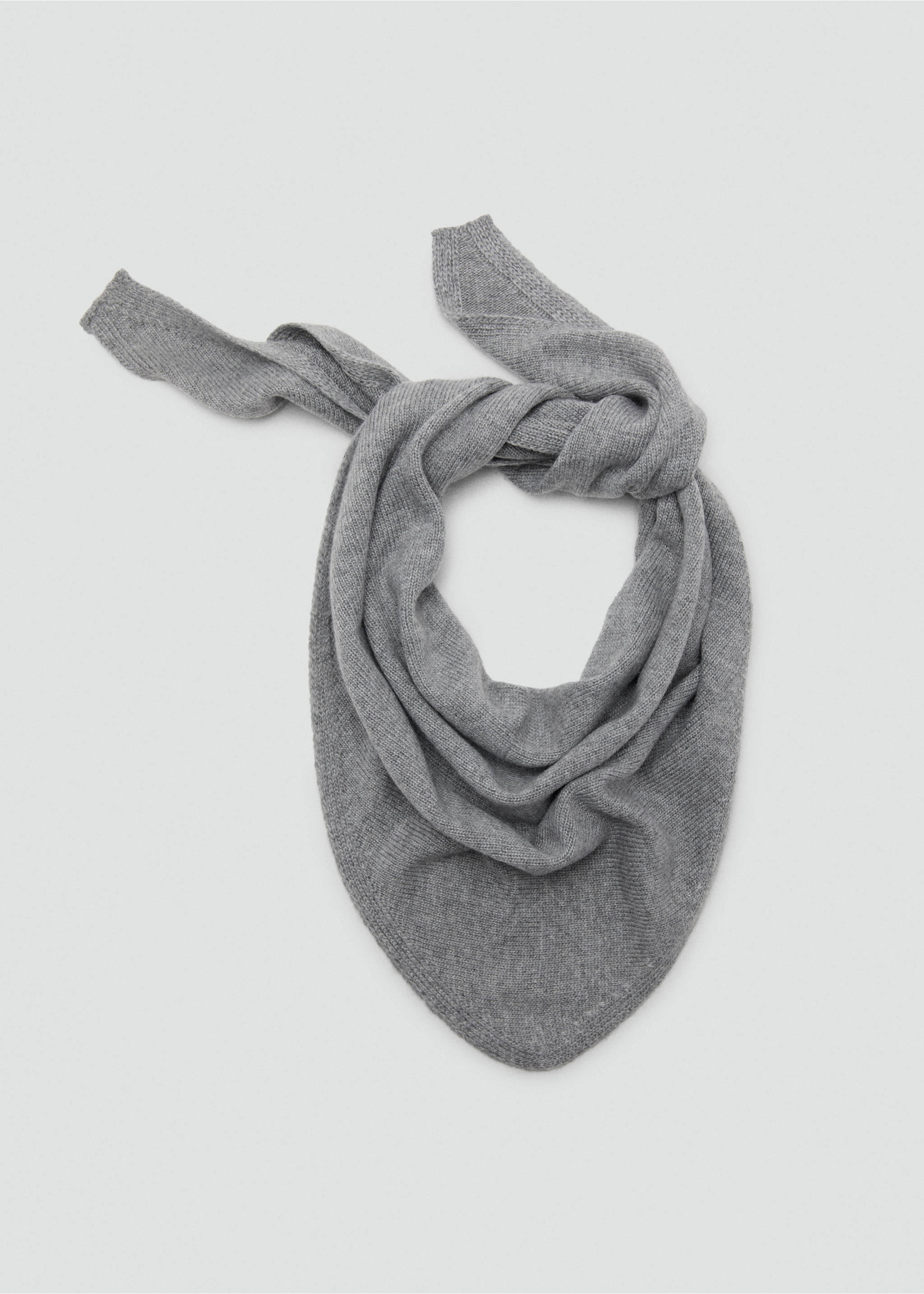Bandana punto lana - Detalle del artículo 1, Gris medio vigoré. Ref: 17083818-00.