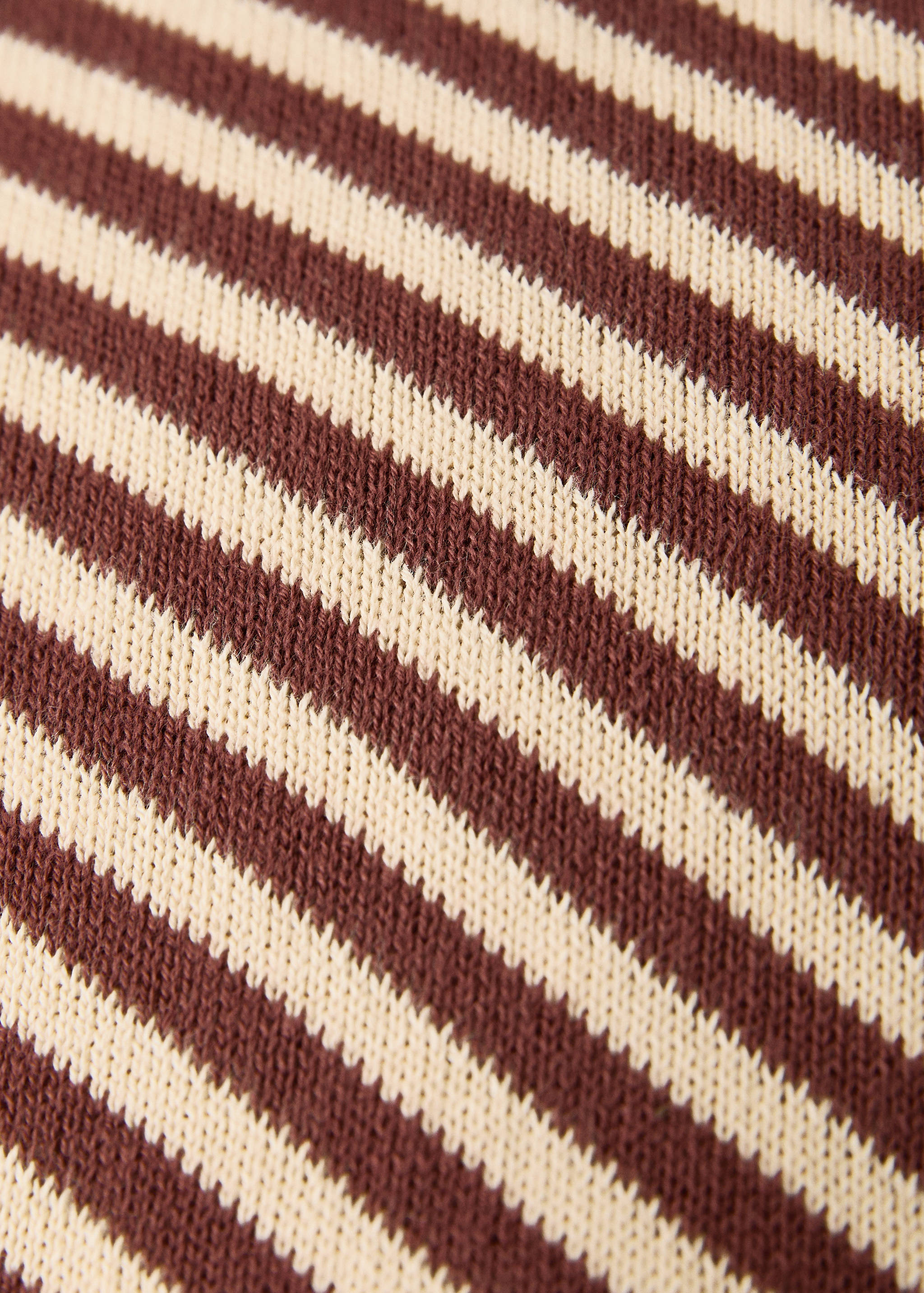 Children’s floral striped cushion cover 40x40 cm - Details of the article 2